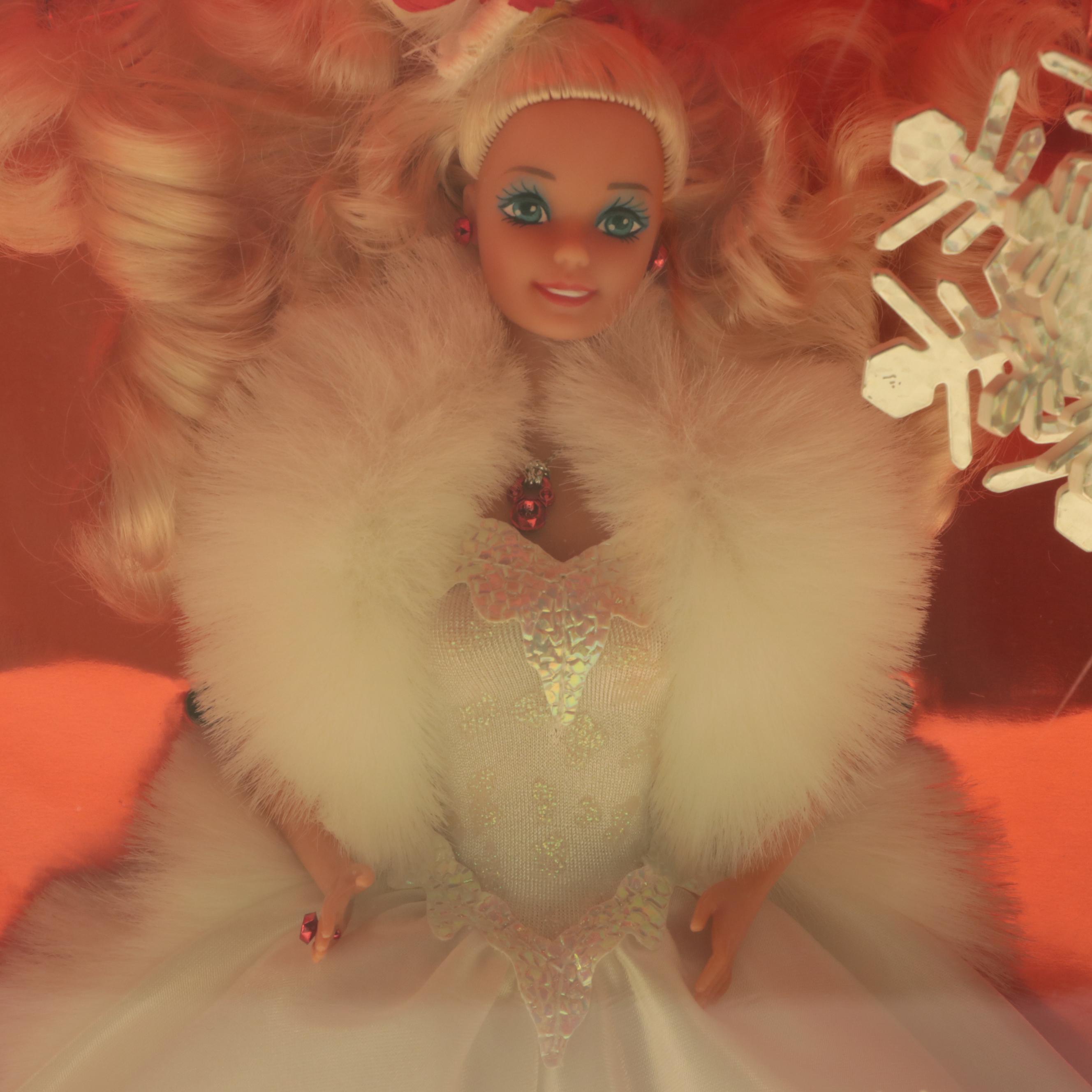 Mattel Special Edition "Happy Holidays" Barbie Dolls, 1988-1993