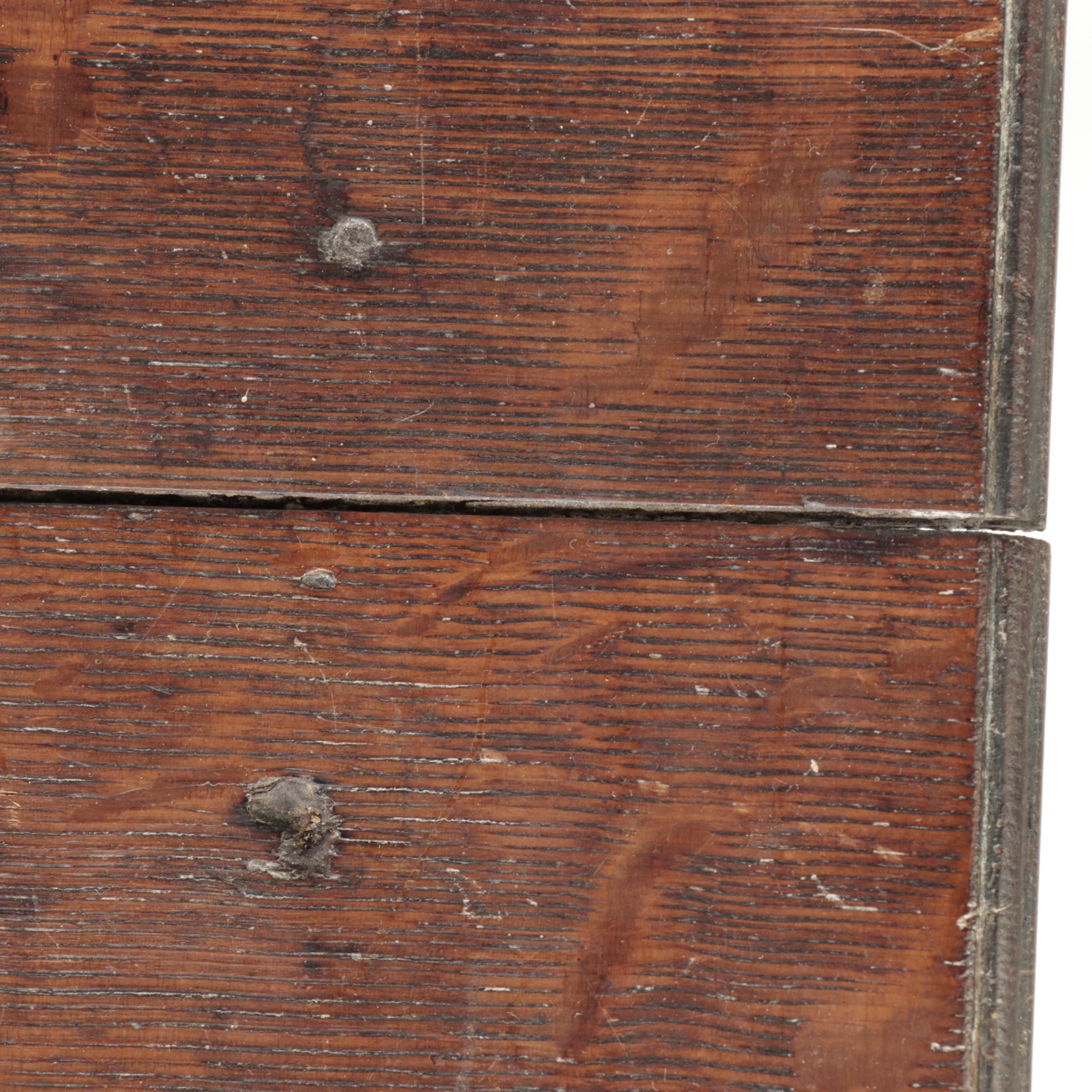 Queen Anne Oak Table, Early 18th Century