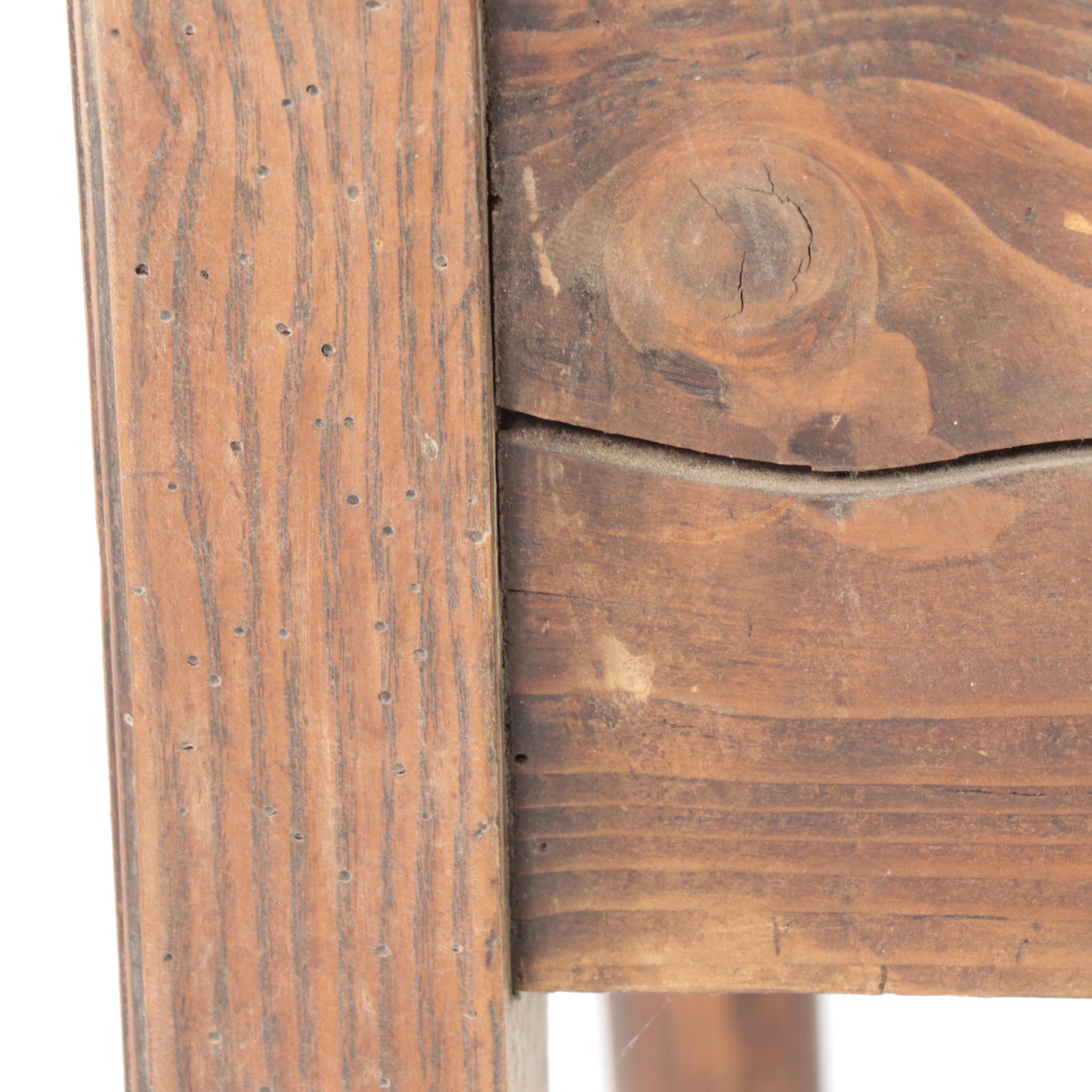 Queen Anne Oak Table, Early 18th Century