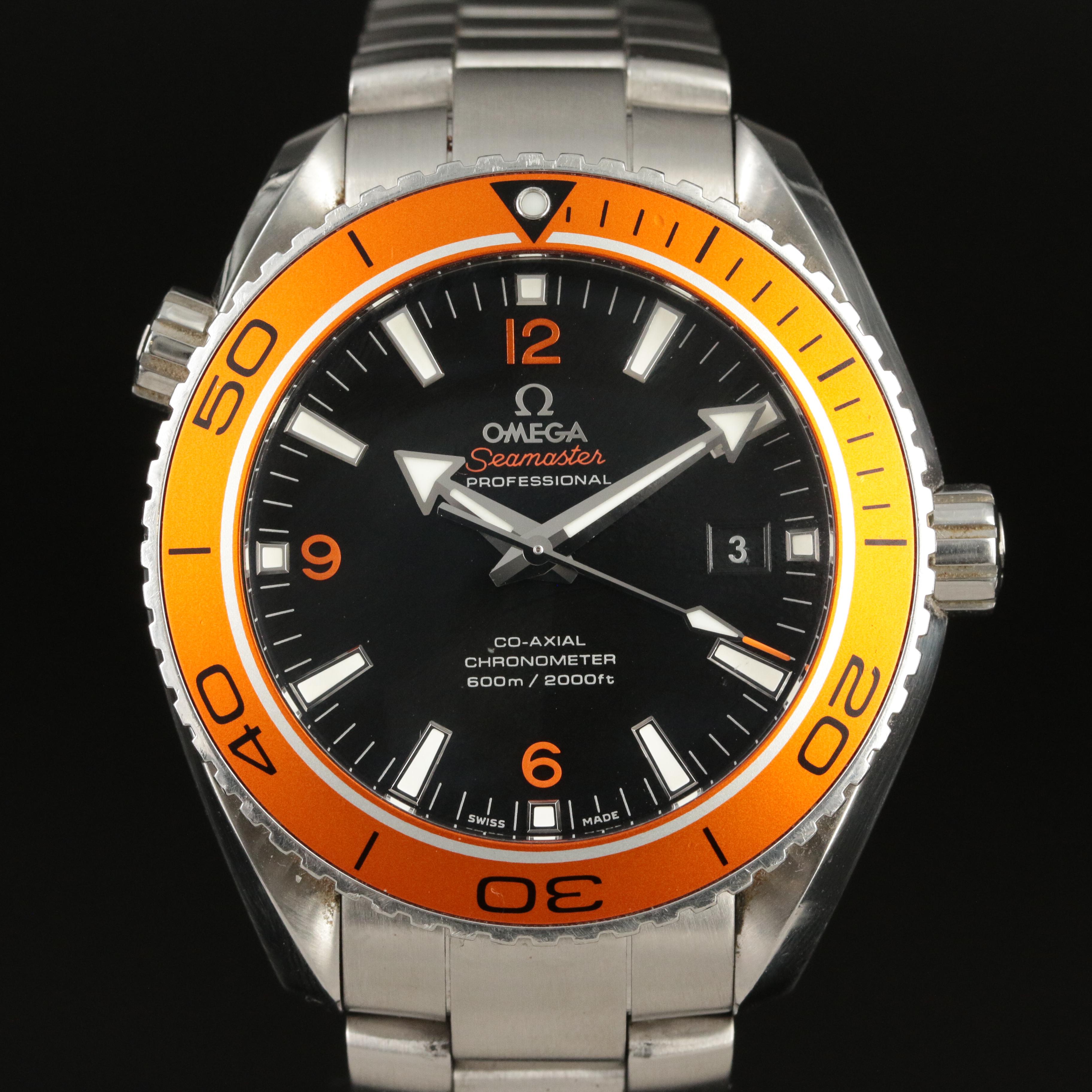 Seamaster Planet Ocean 600M Co-Axial 45.5mm Stainless Steel Watch