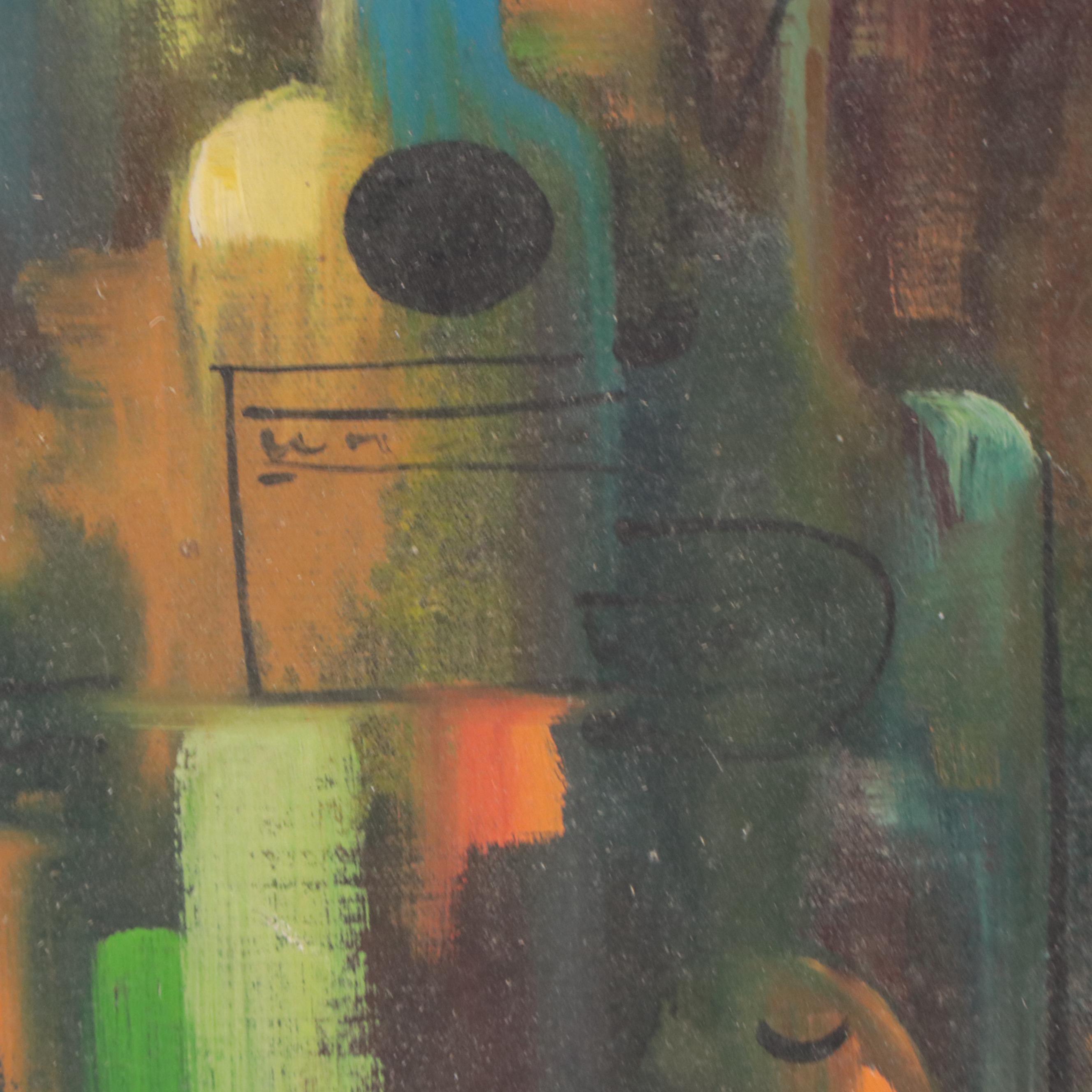 Abstract Oil Painting, 1970