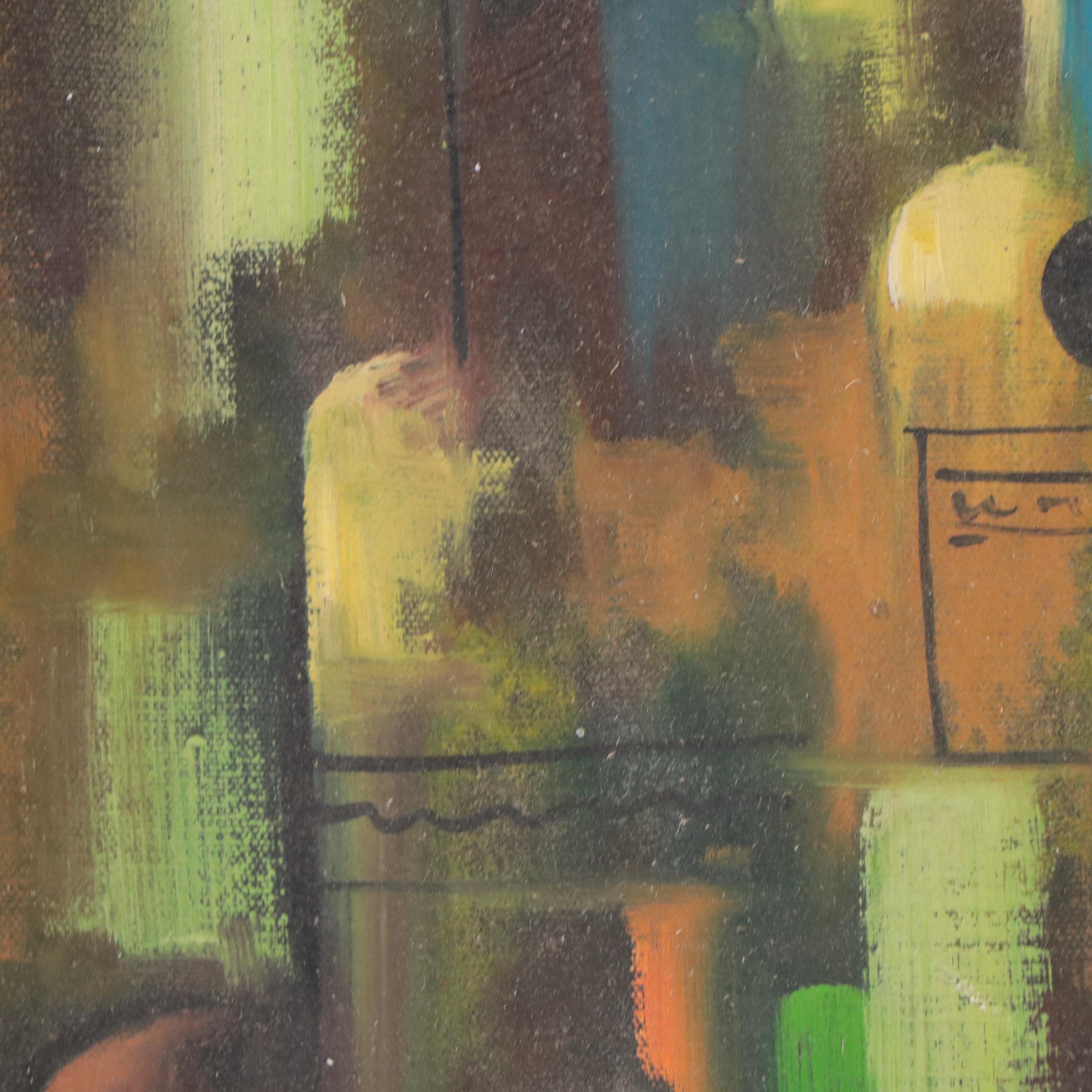 Abstract Oil Painting, 1970