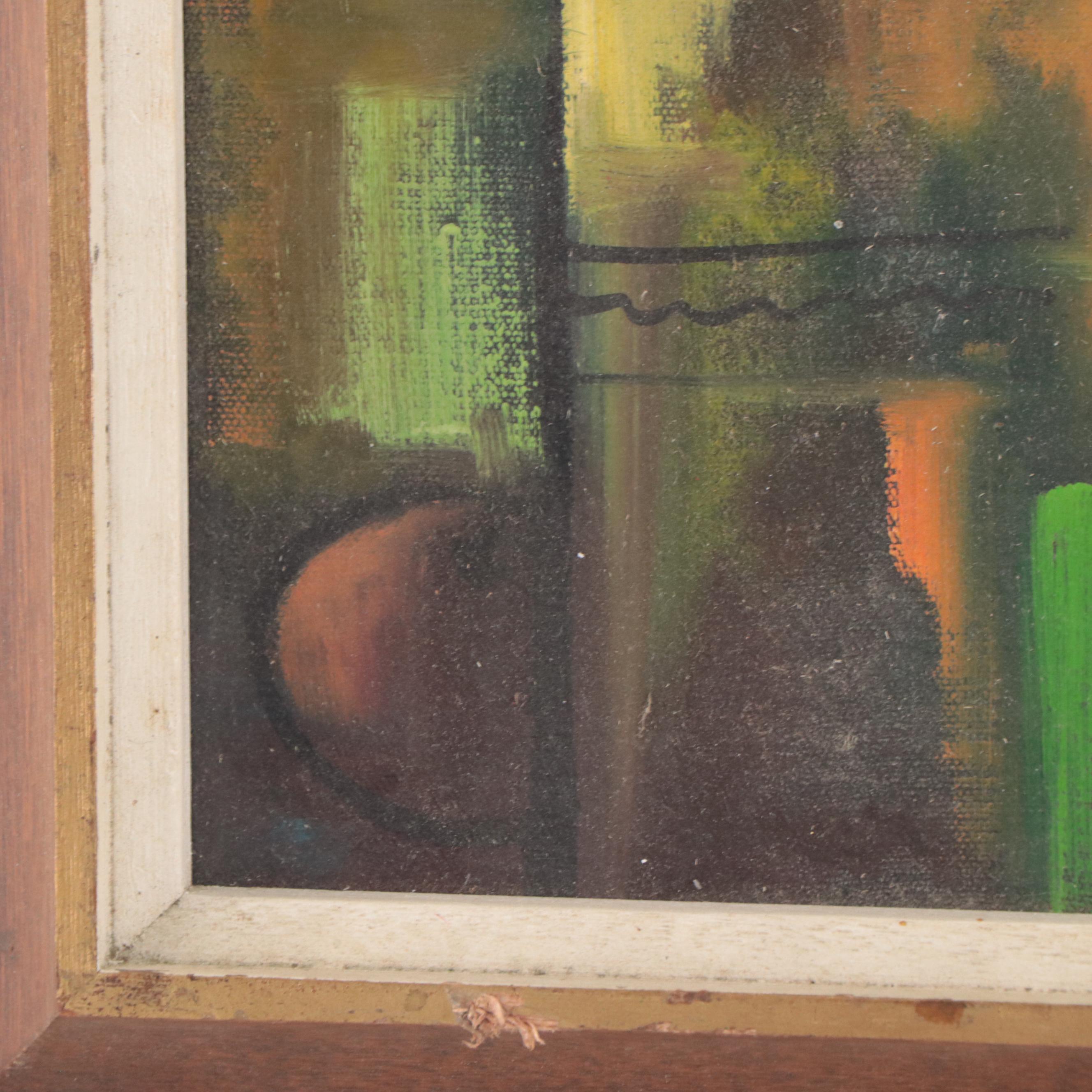Abstract Oil Painting, 1970