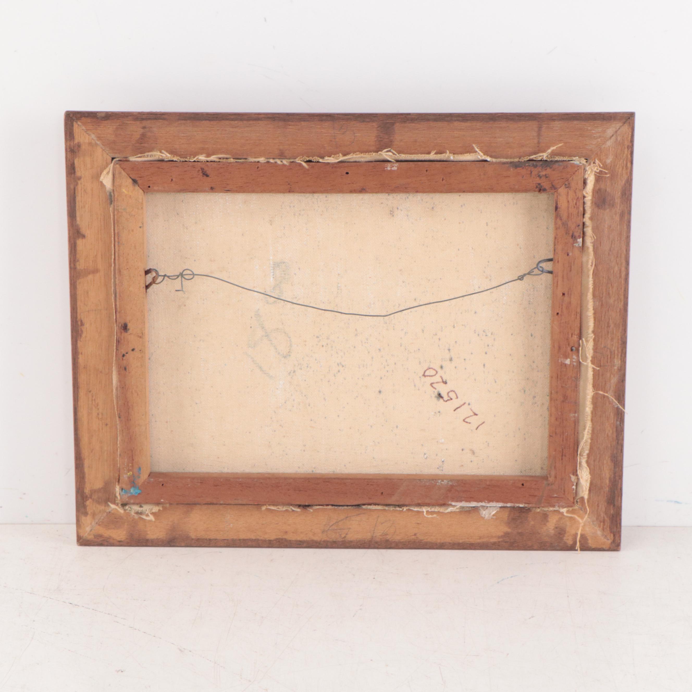 Abstract Oil Painting, 1970