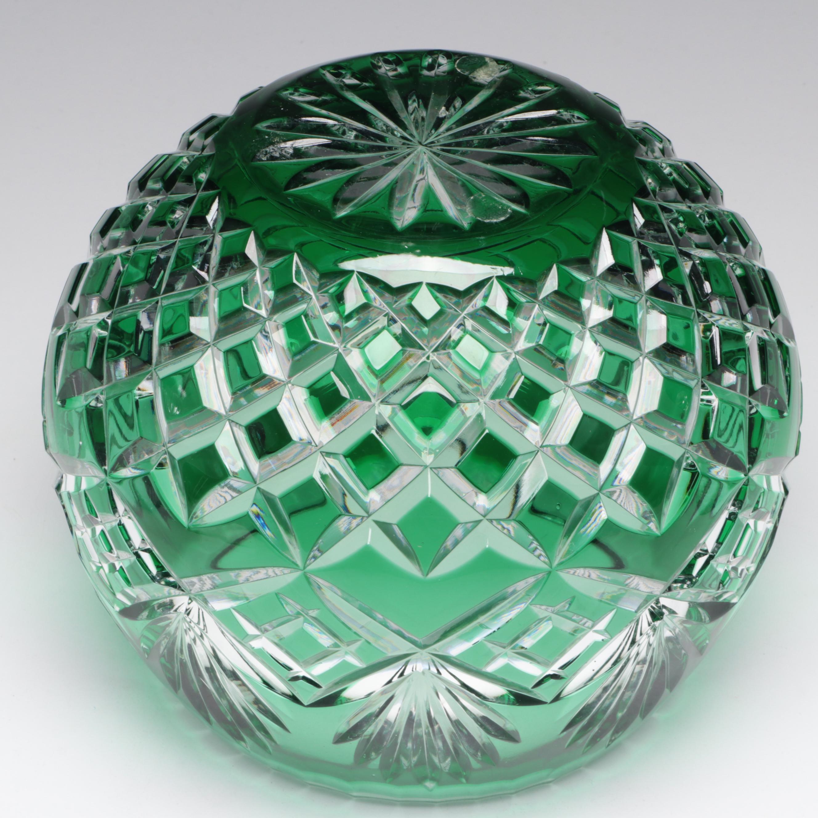 Waterford Crystal Crystal Candy Jar with Other Container and Rose Bowl