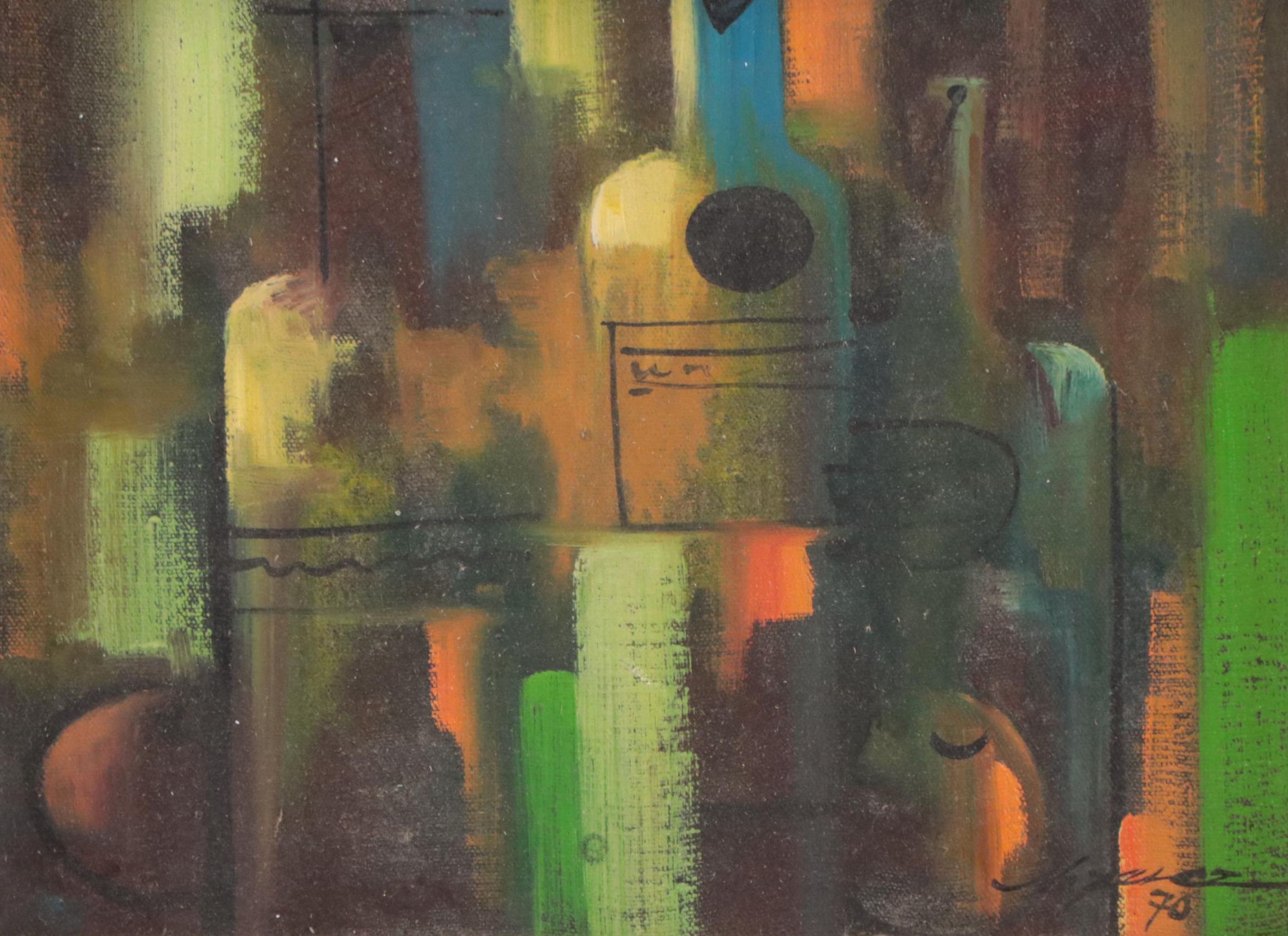 Abstract Oil Painting, 1970