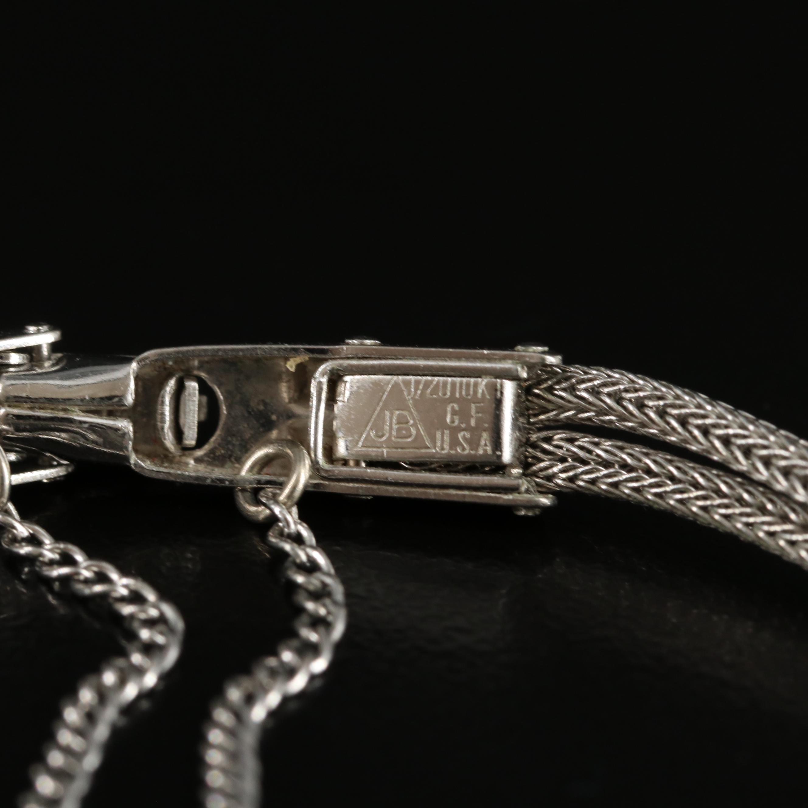 Vintage 14K Rolex Diamond Watch