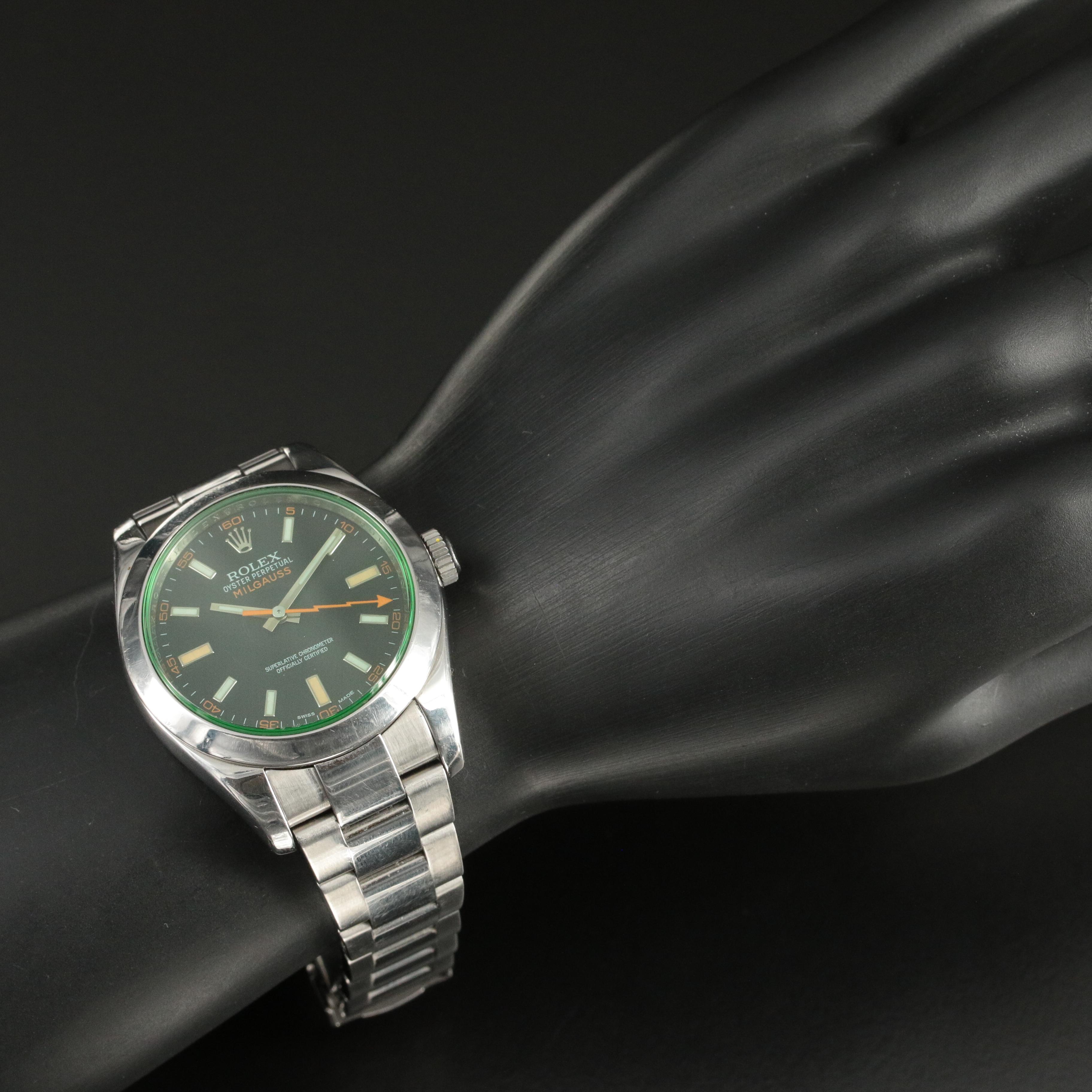 Rolex Oyster Perpetual Millgaus Watch