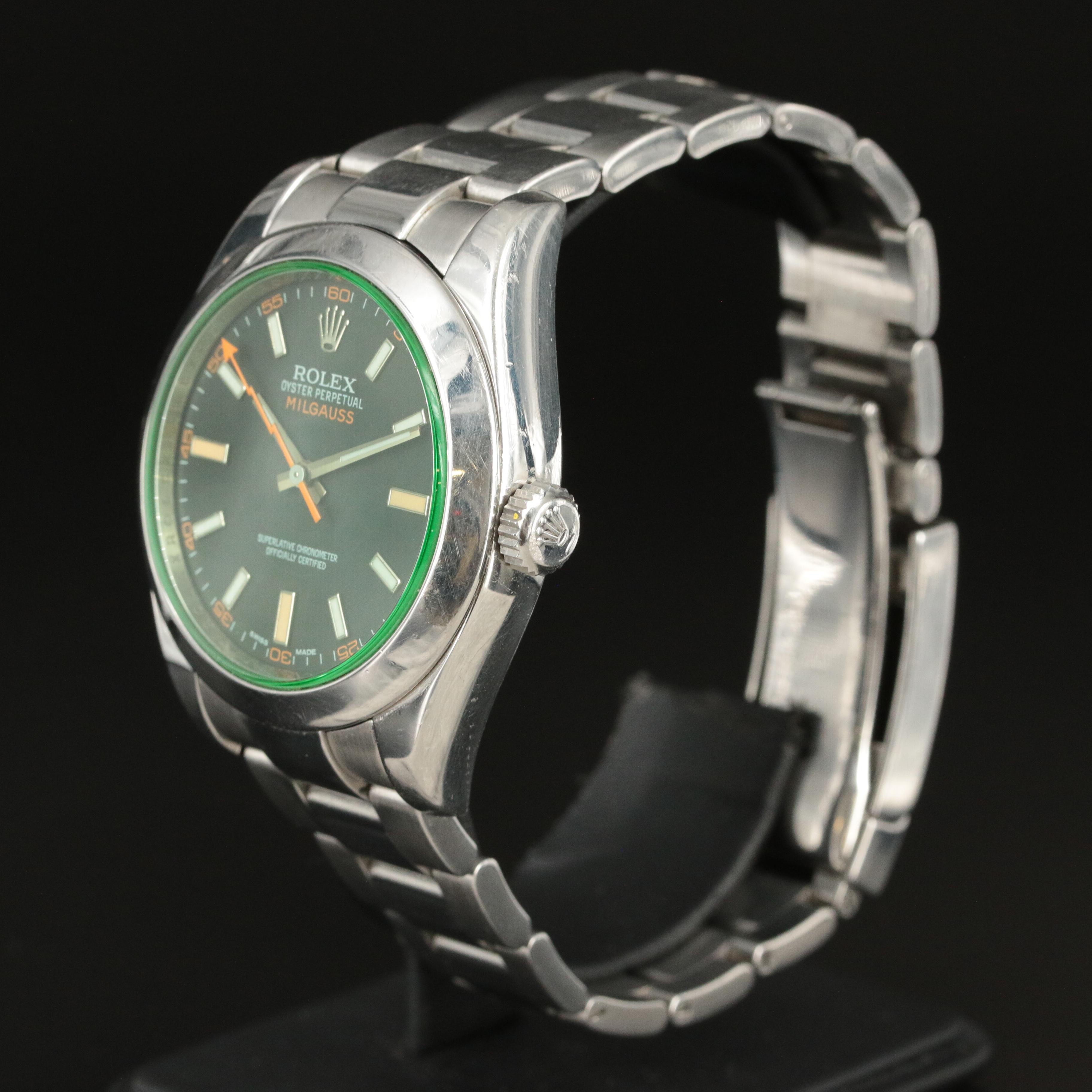 Rolex Oyster Perpetual Millgaus Watch