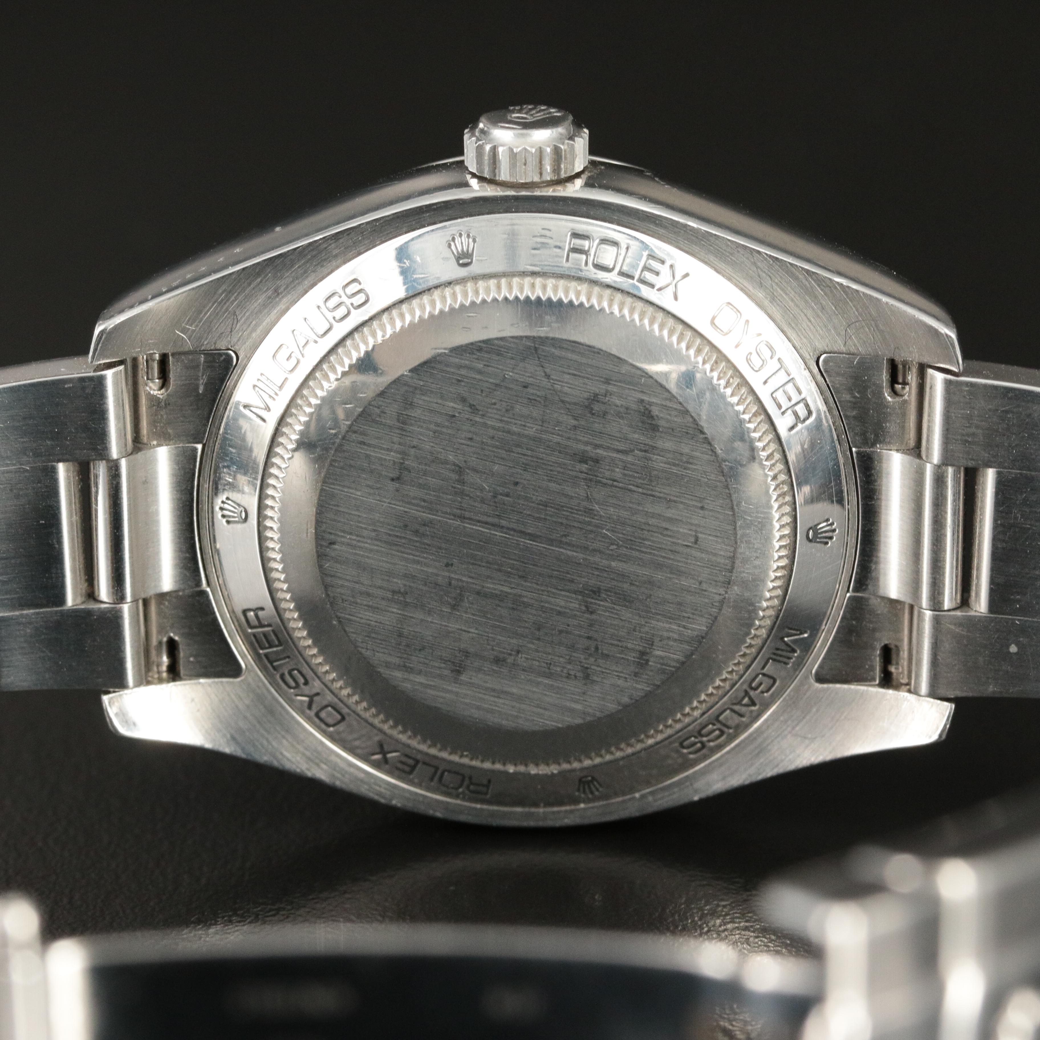 Rolex Oyster Perpetual Millgaus Watch