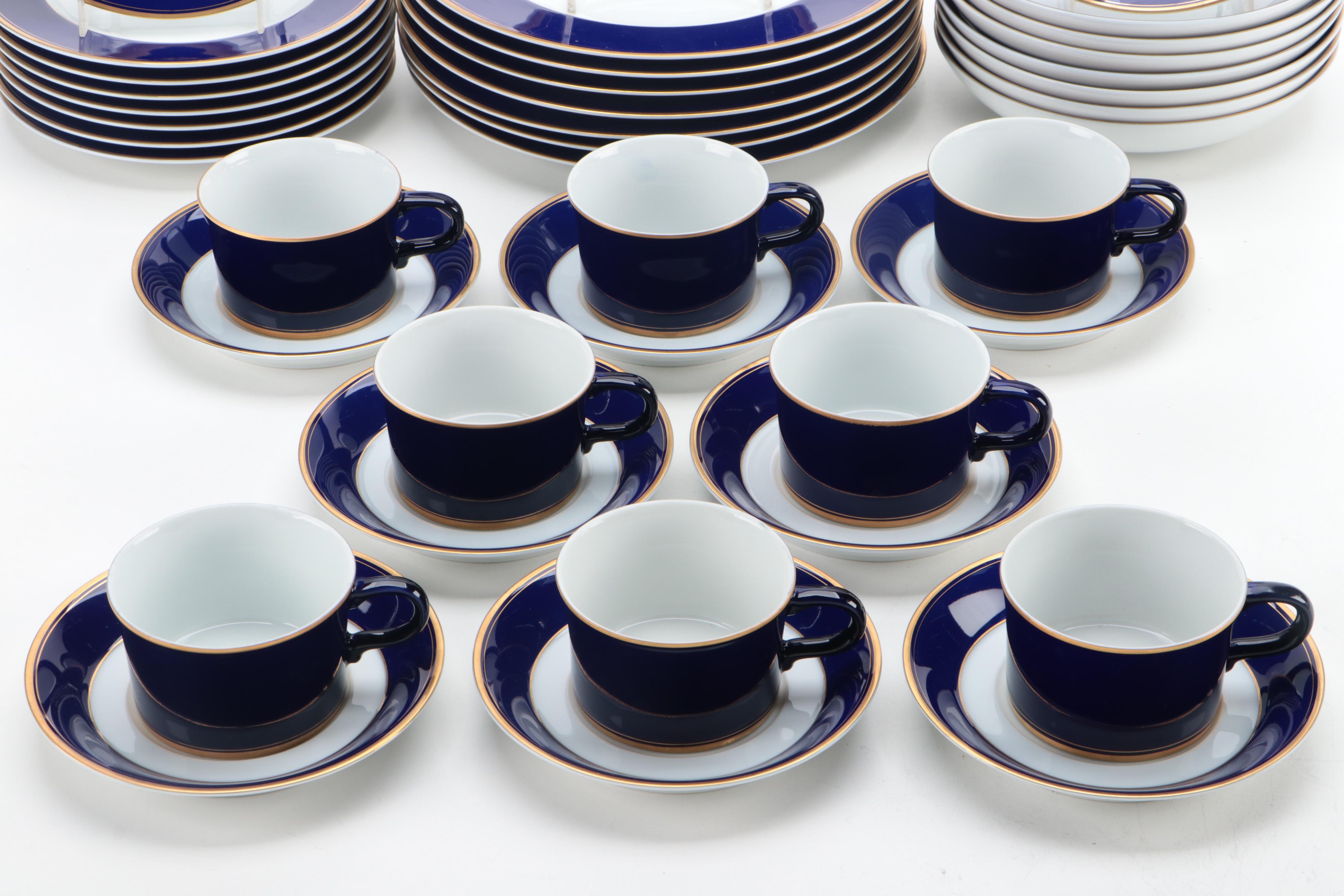 Mikasa Empire Blue Fine China Set
