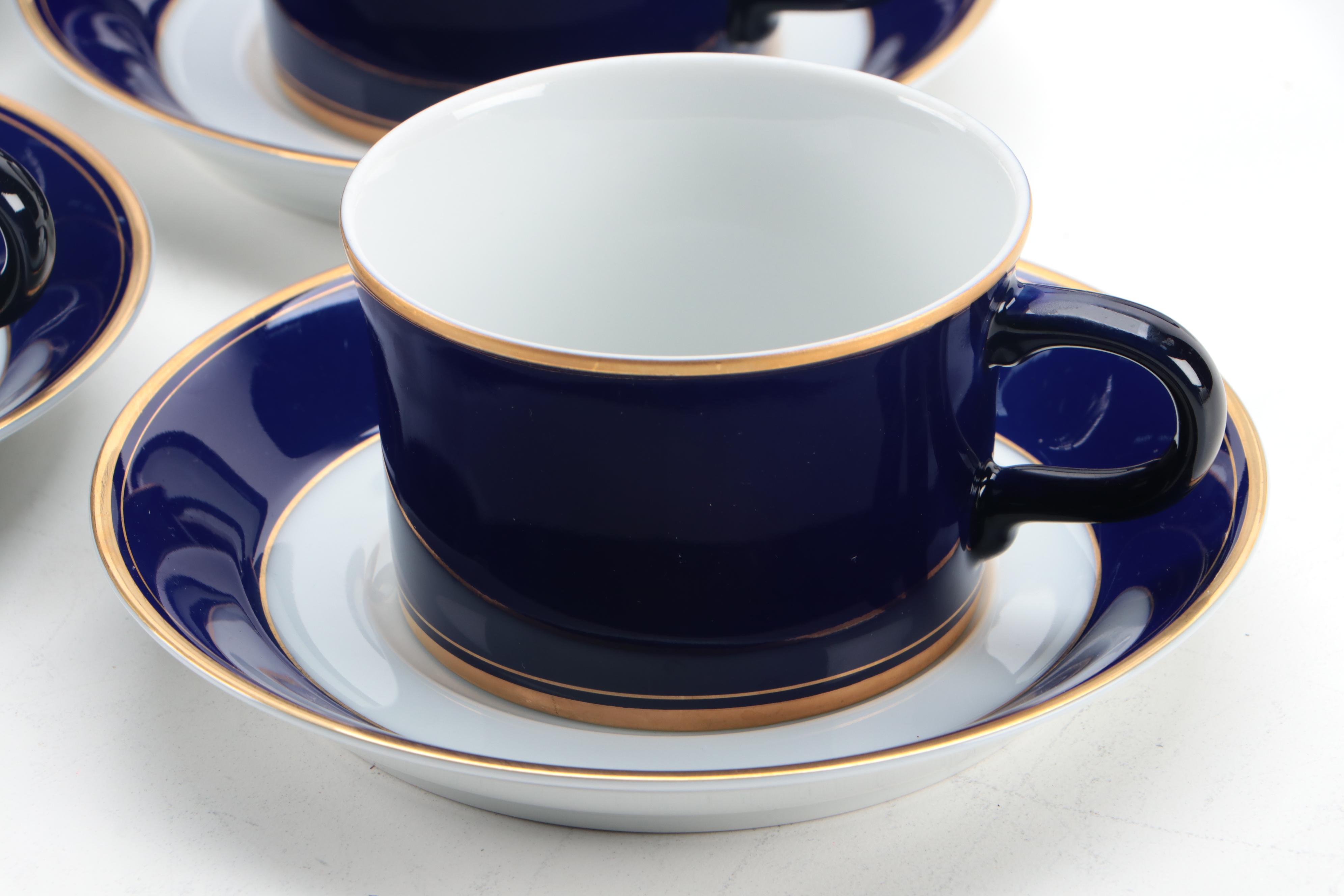 Mikasa Empire Blue Fine China Set