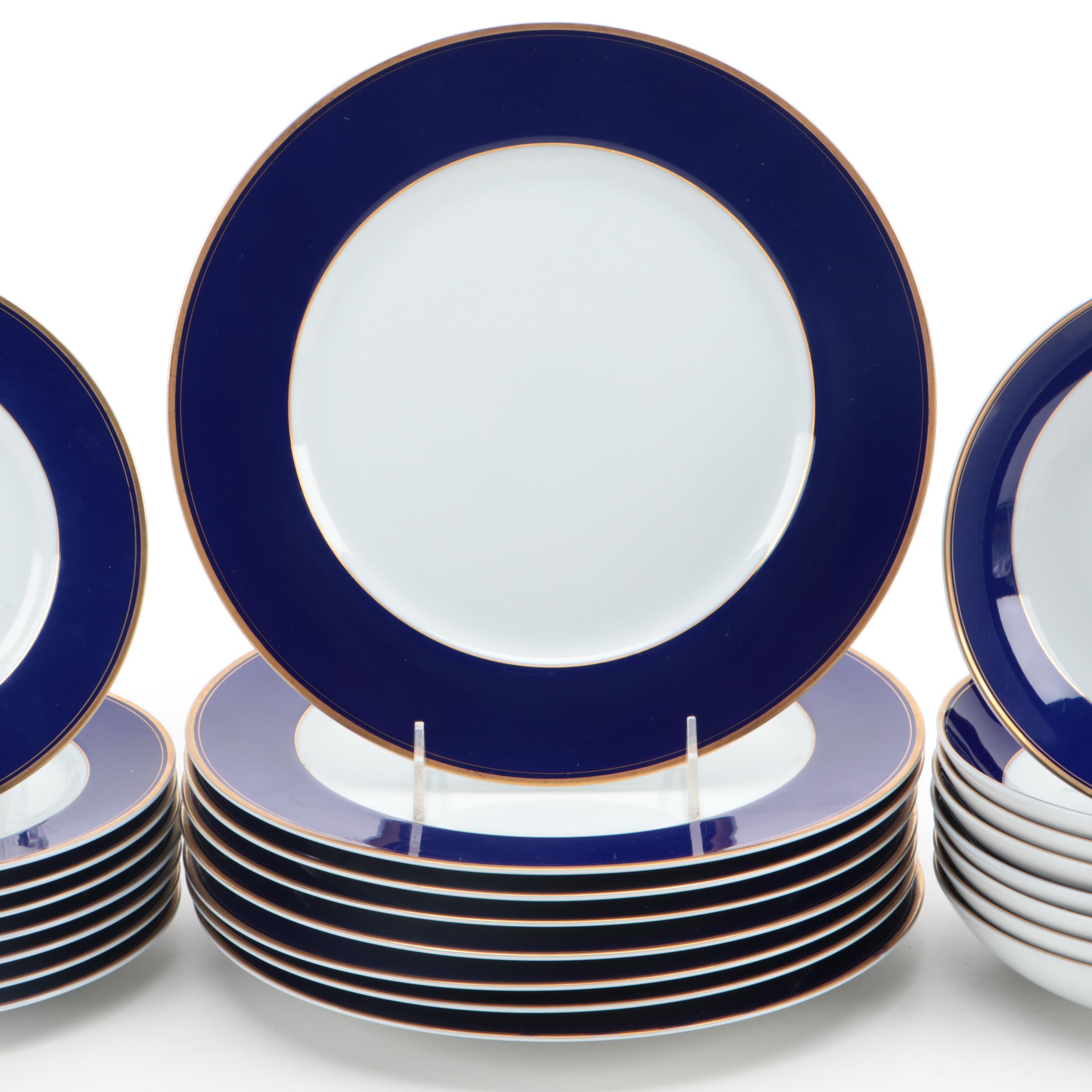Mikasa Empire Blue Fine China Set