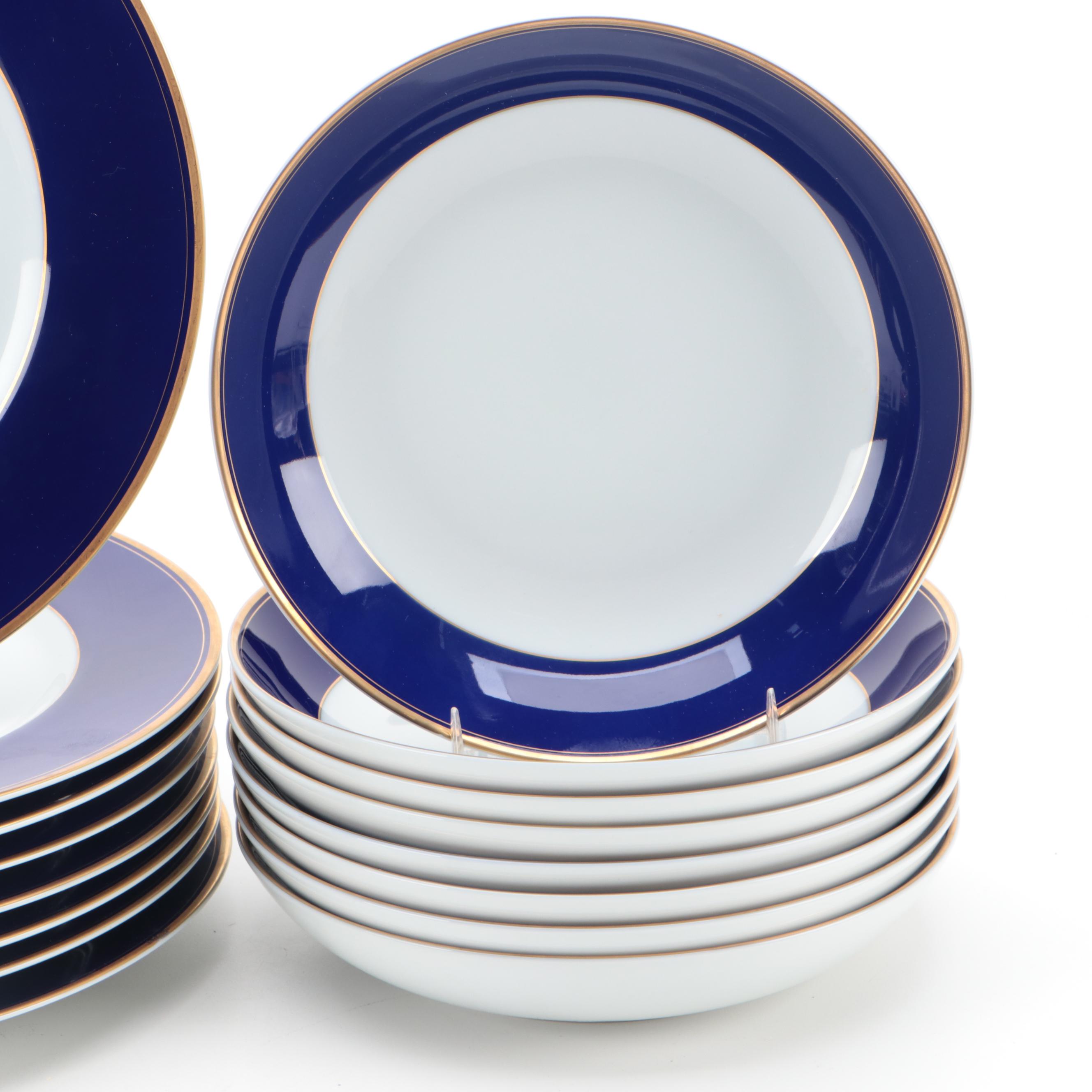 Mikasa Empire Blue Fine China Set