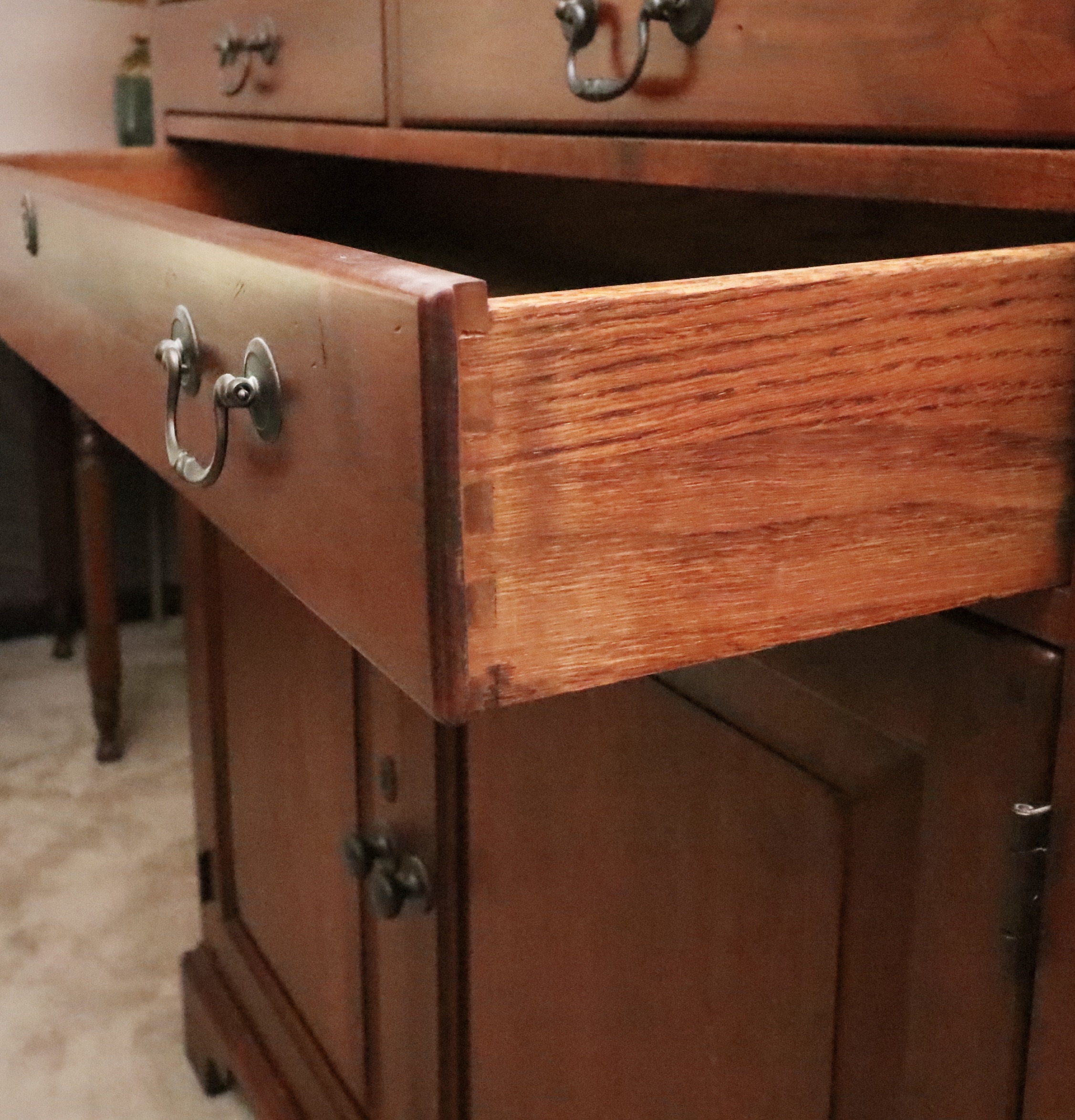 Bob Timberlake for Lexington Furniture Two-Piece Cherry Wood Media Cabinet