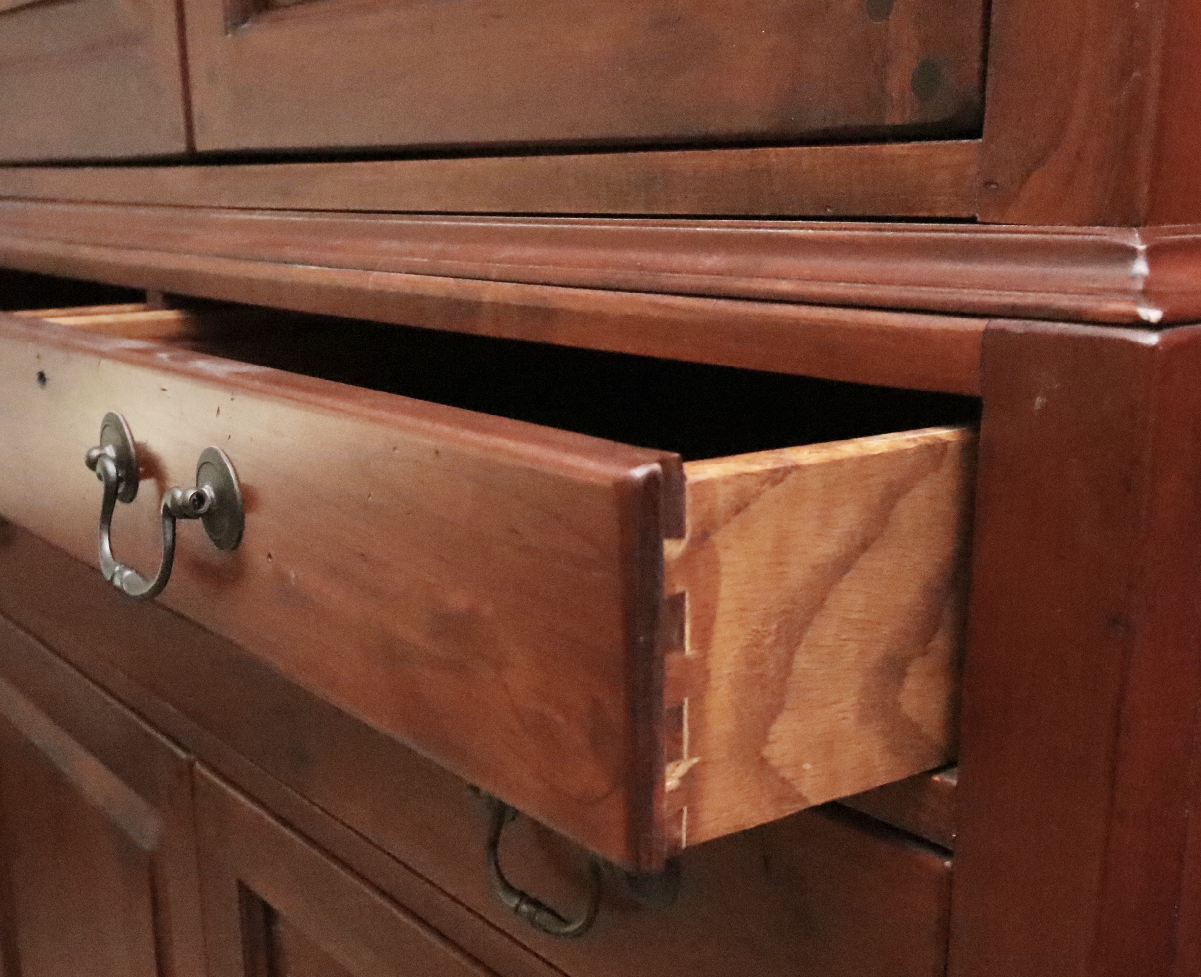 Bob Timberlake for Lexington Furniture Two-Piece Cherry Wood Media Cabinet