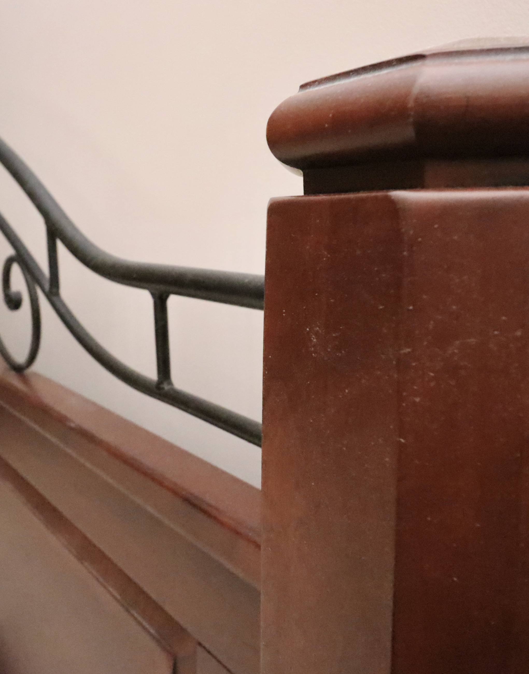 Bob Timberlake for Lexington Furniture Iron and Cherry Wood King Bed