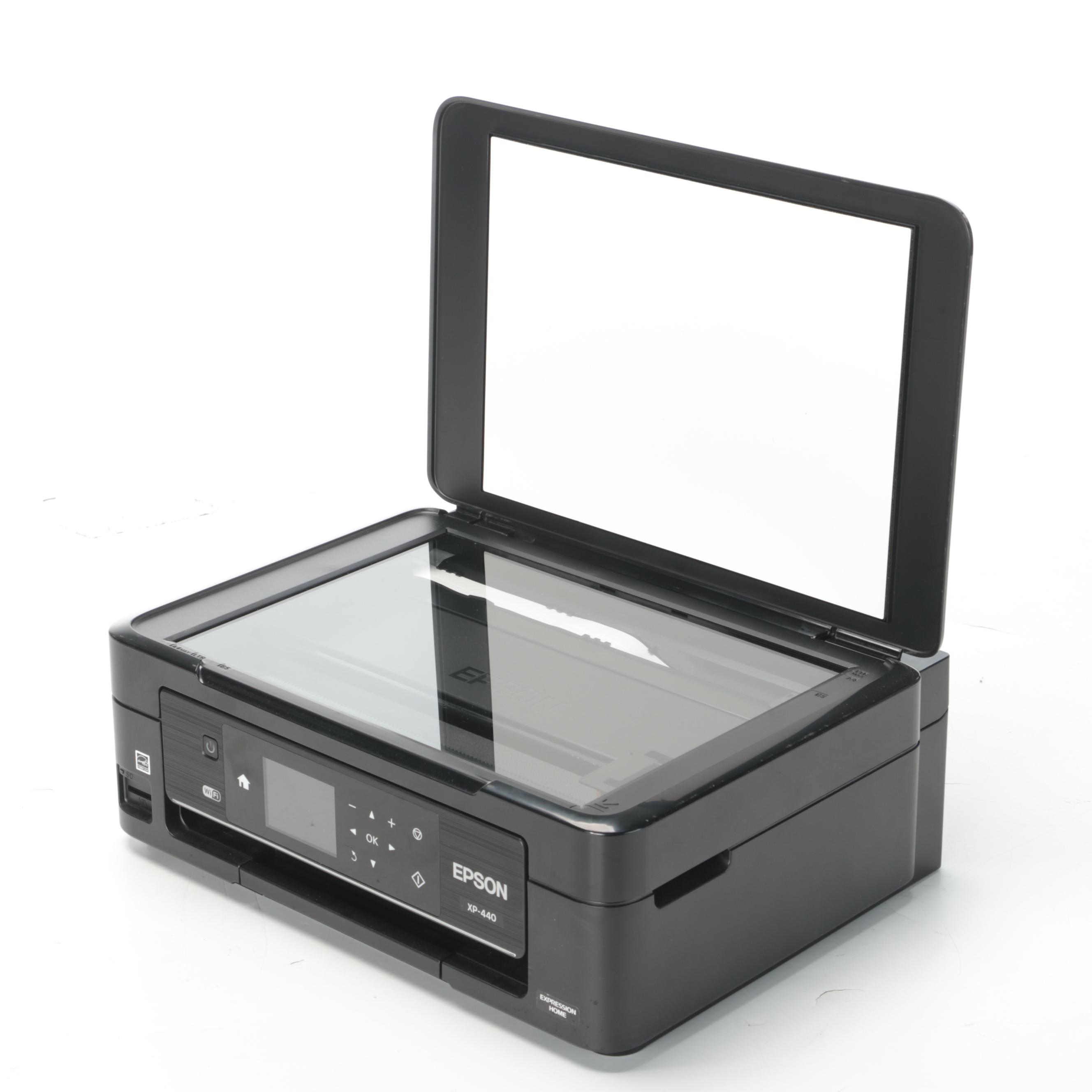 Epson WiFi Printer With Paper and Ink Cartridges