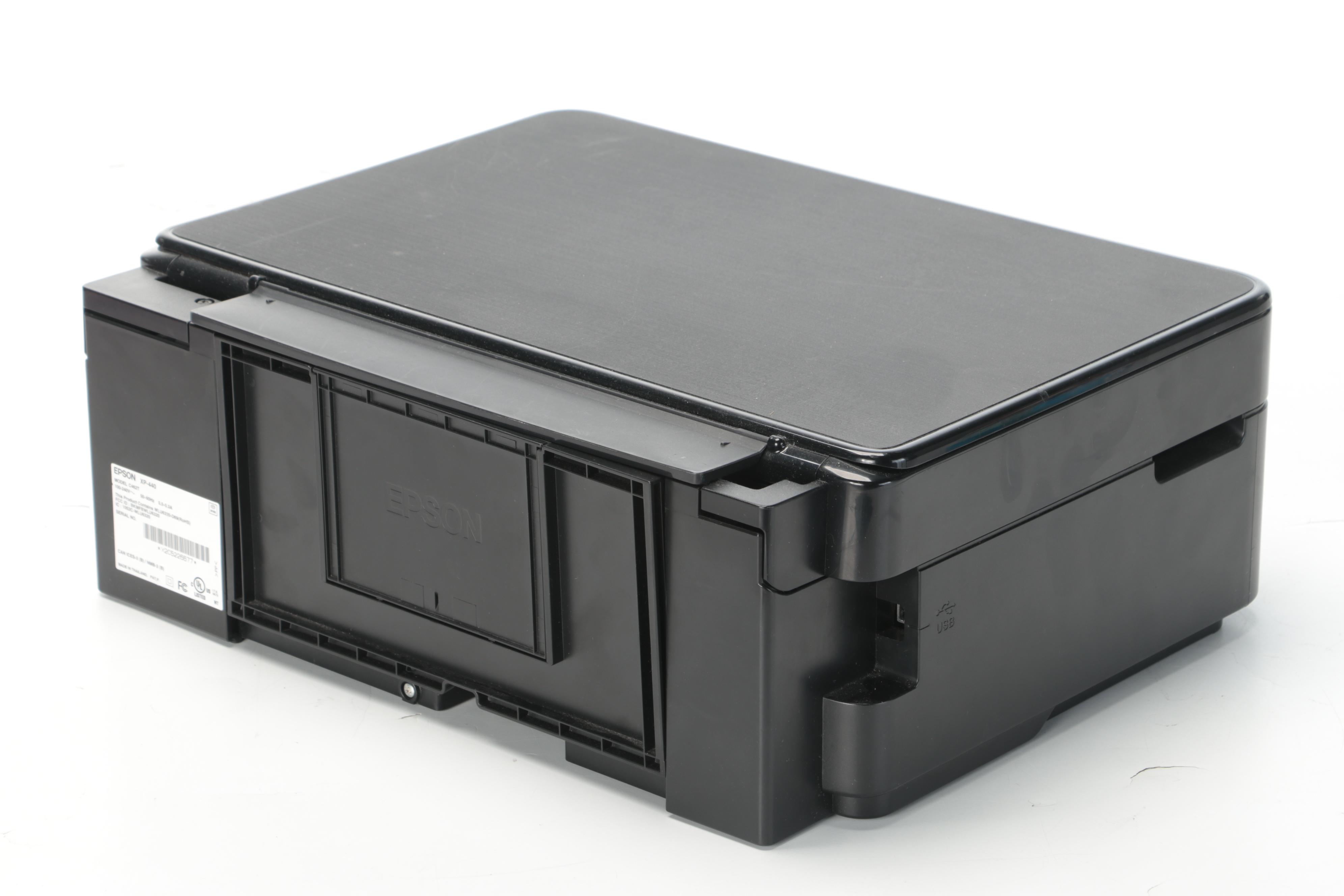 Epson WiFi Printer With Paper and Ink Cartridges