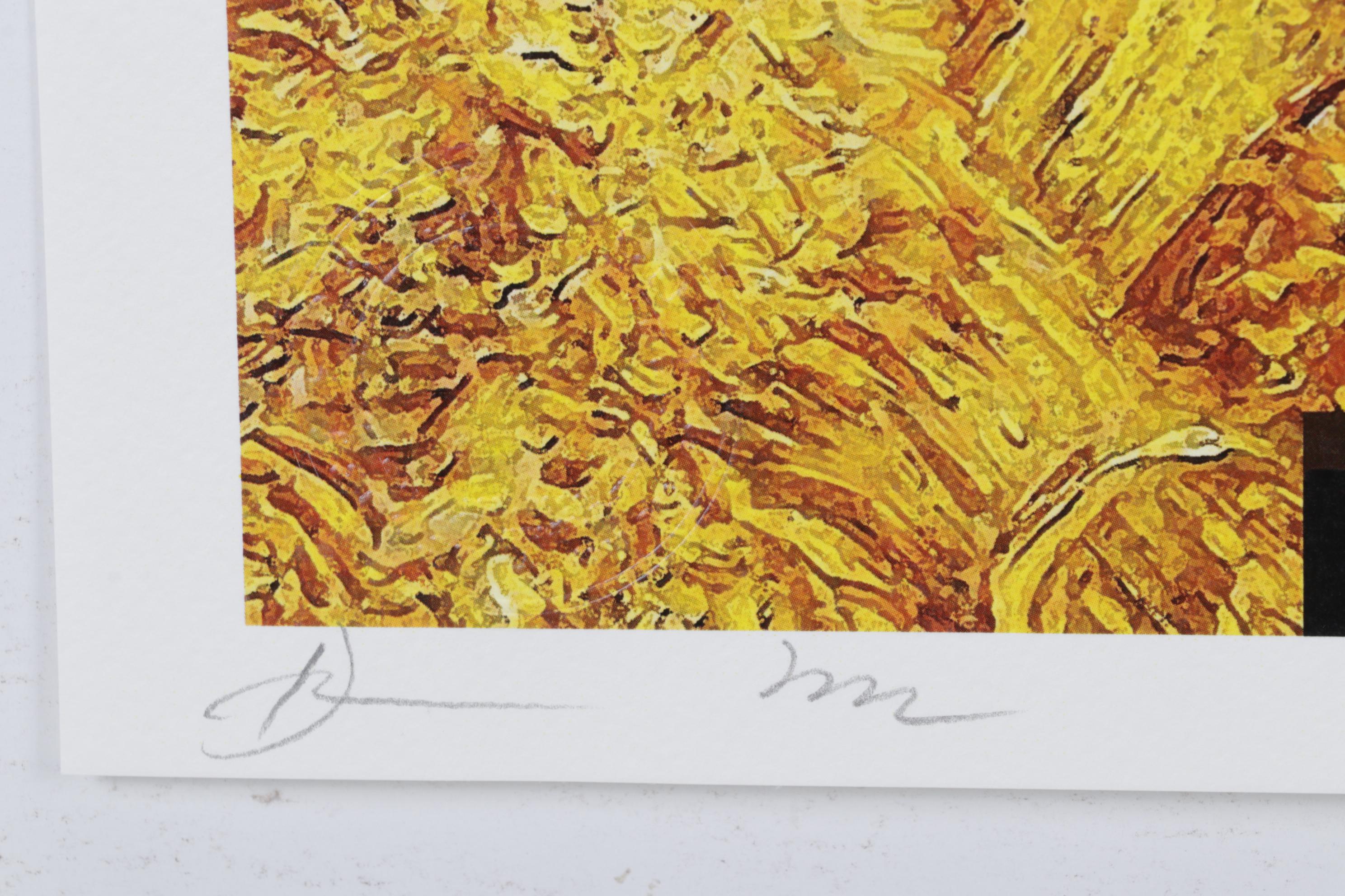 Death NYC Pop Art Graphic Print of Peanuts and Van Gogh, 2022