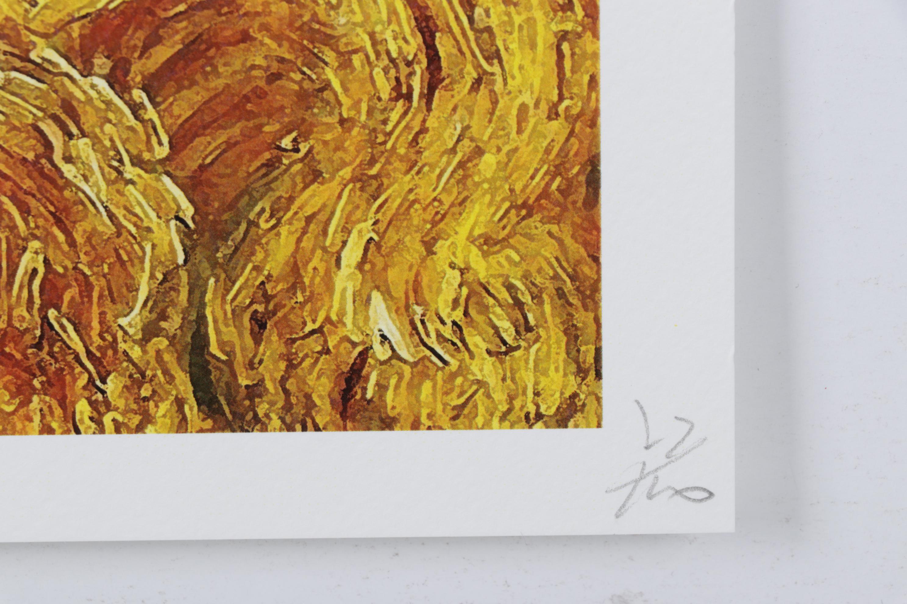 Death NYC Pop Art Graphic Print of Peanuts and Van Gogh, 2022