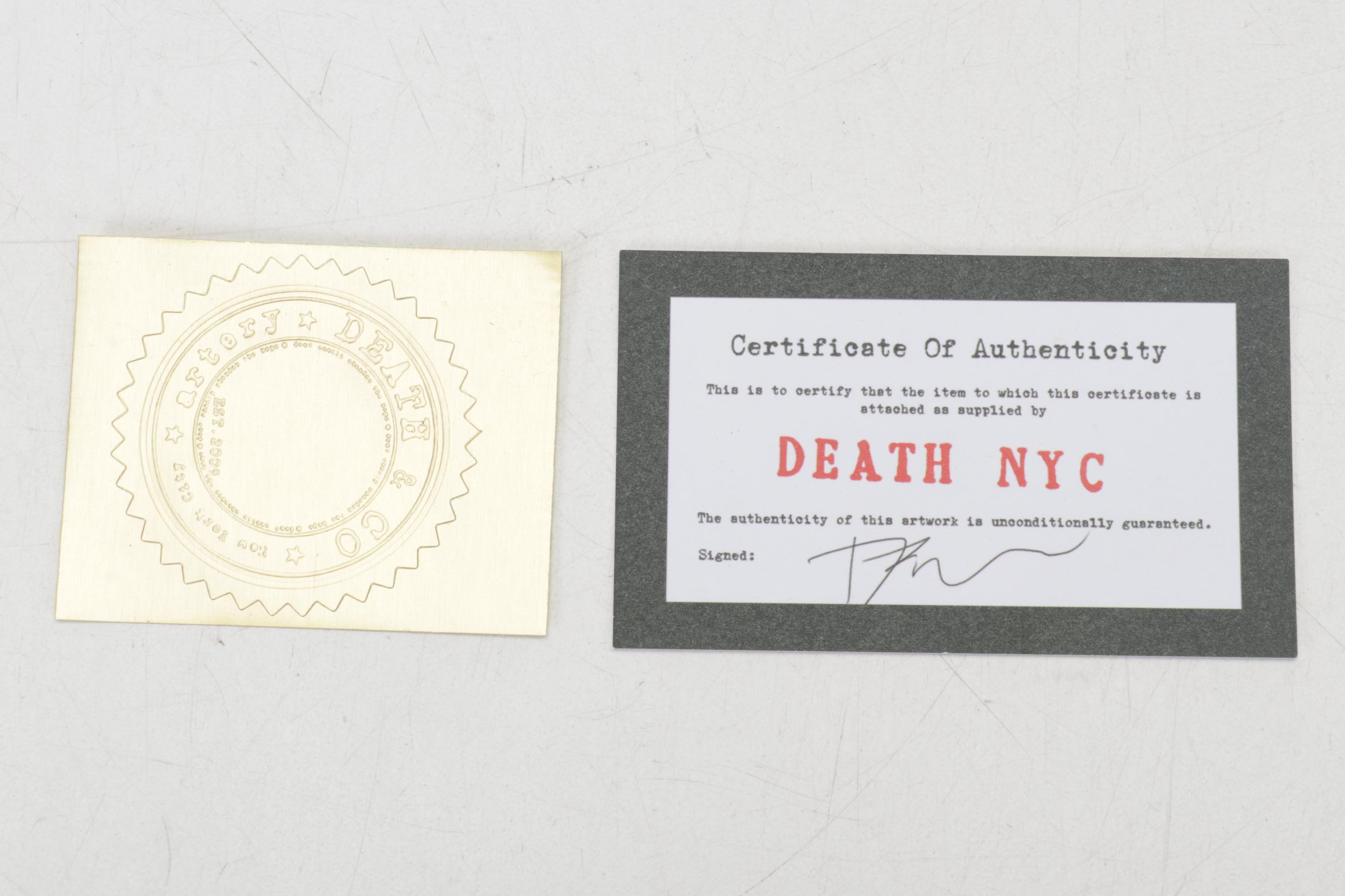 Death NYC Pop Art Graphic Print of Peanuts and Van Gogh, 2022