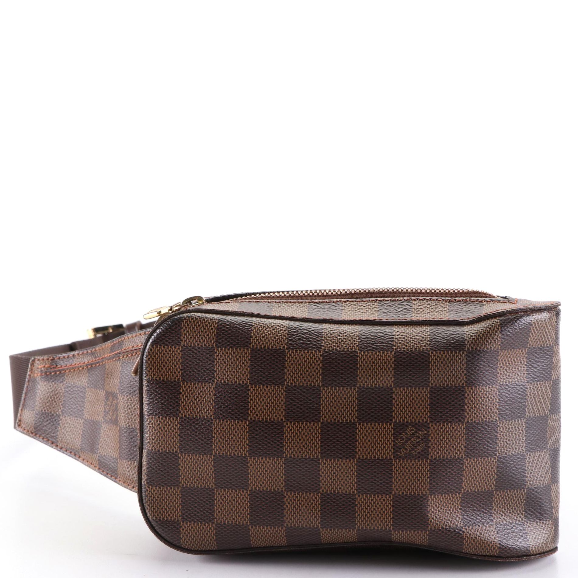Louis Vuitton Géronimos Sling Bag in Damier Ebene Canvas