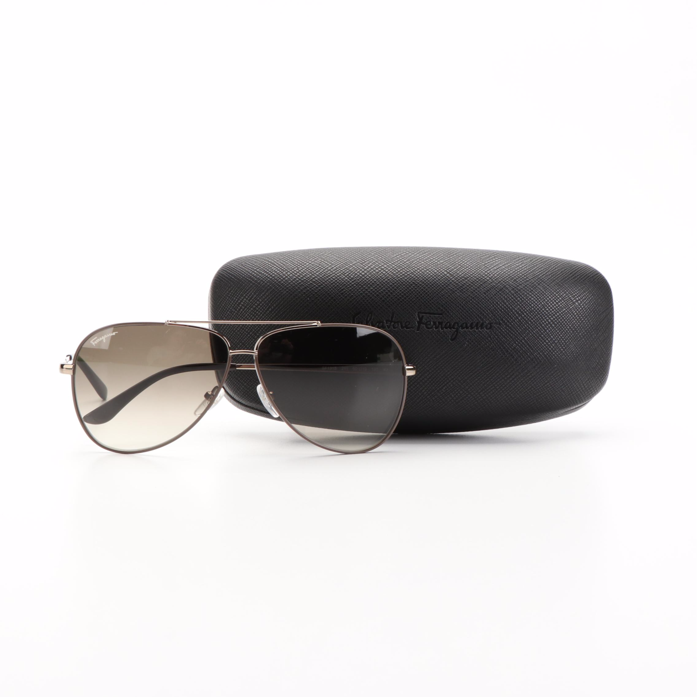 Salvatore Ferragamo SF131S Aviator Sunglasses with Case