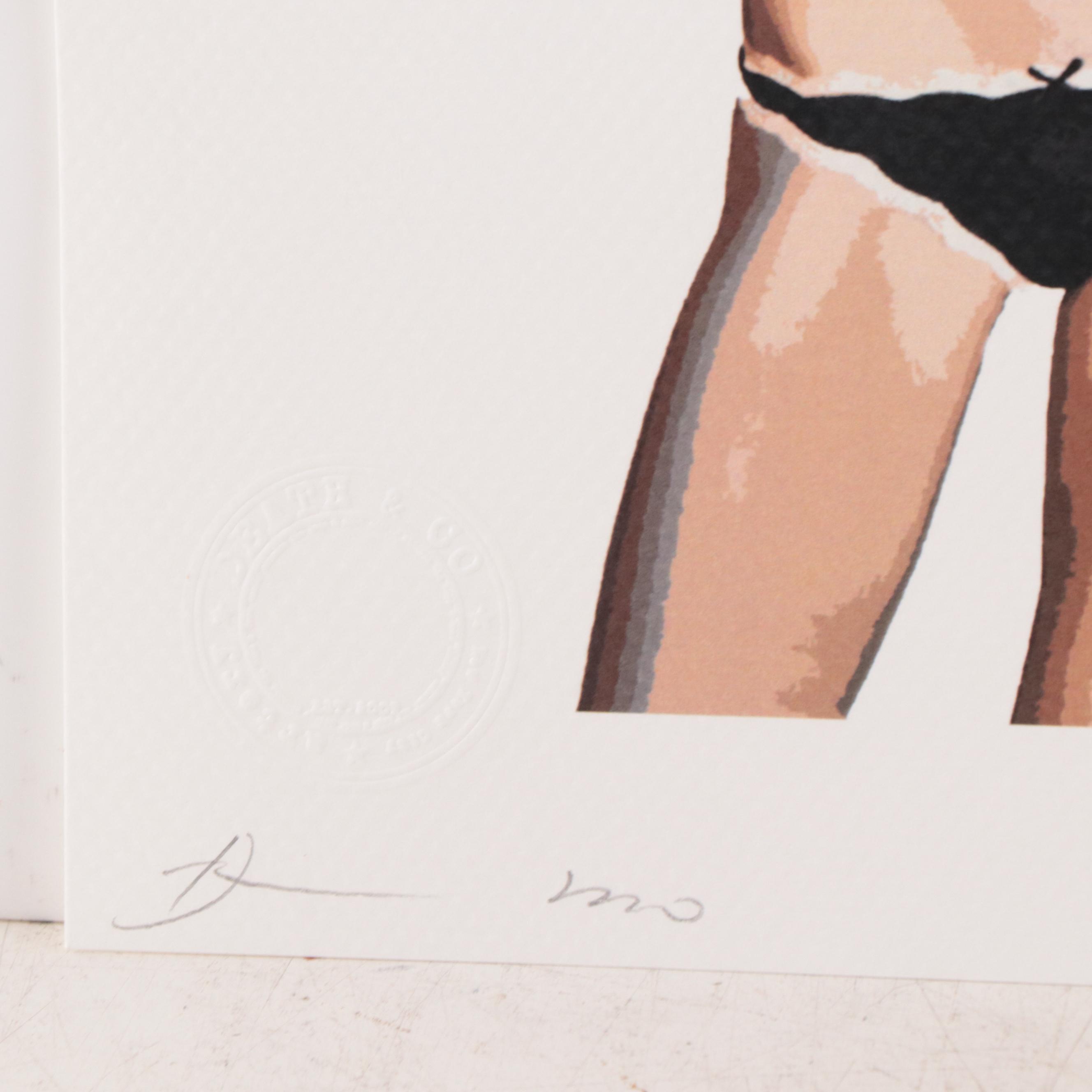 Death NYC Pop Art Graphic Print Featuring Victoria's Secret Models x Peanuts