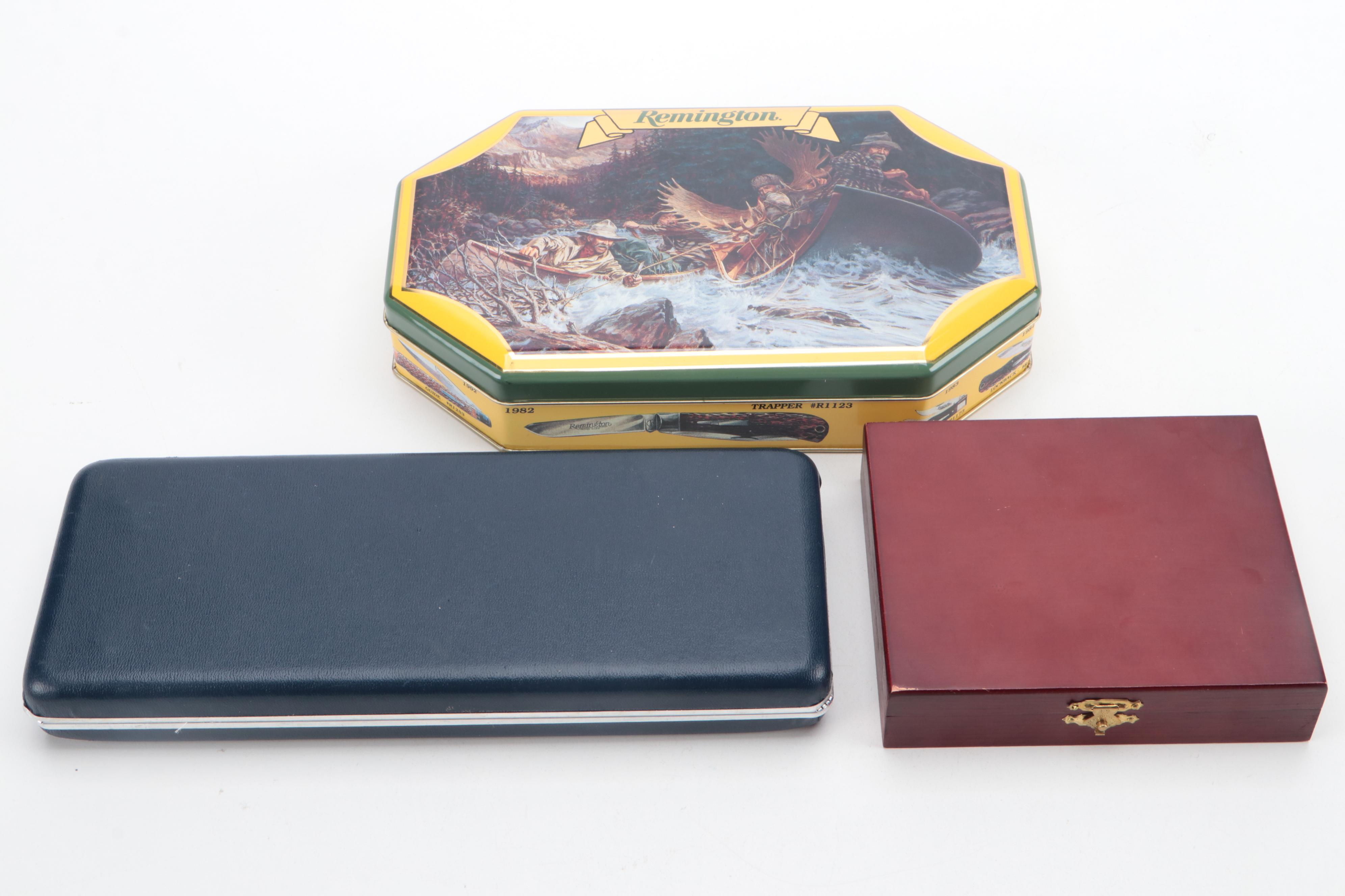 RMS Titanic, Remington "10th Anniversary Bullet Knife" Pocket Knives, and More