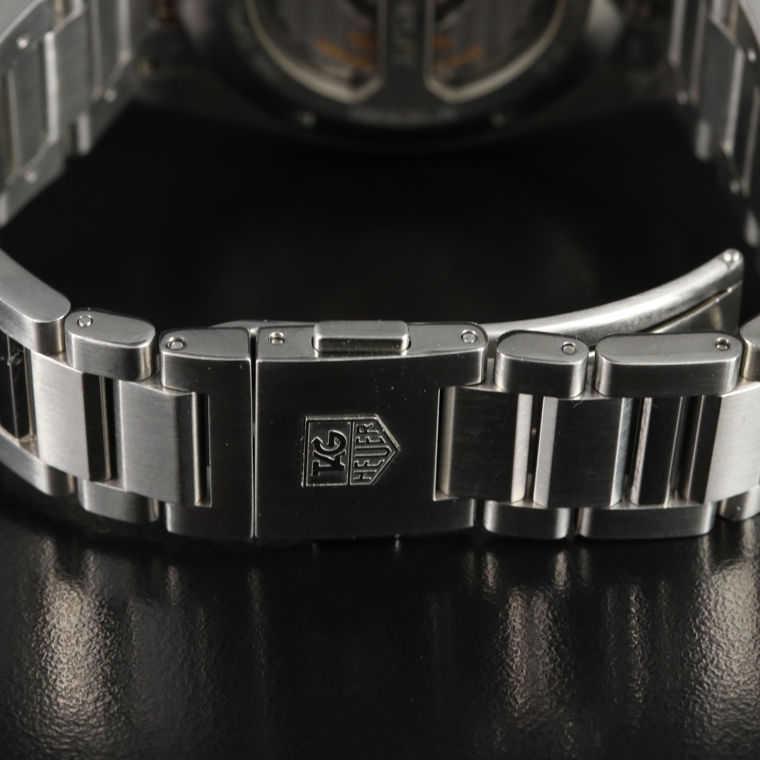 TAG Heuer Grand Carrera 40MM Black Chronometer Steel Automatic Watch