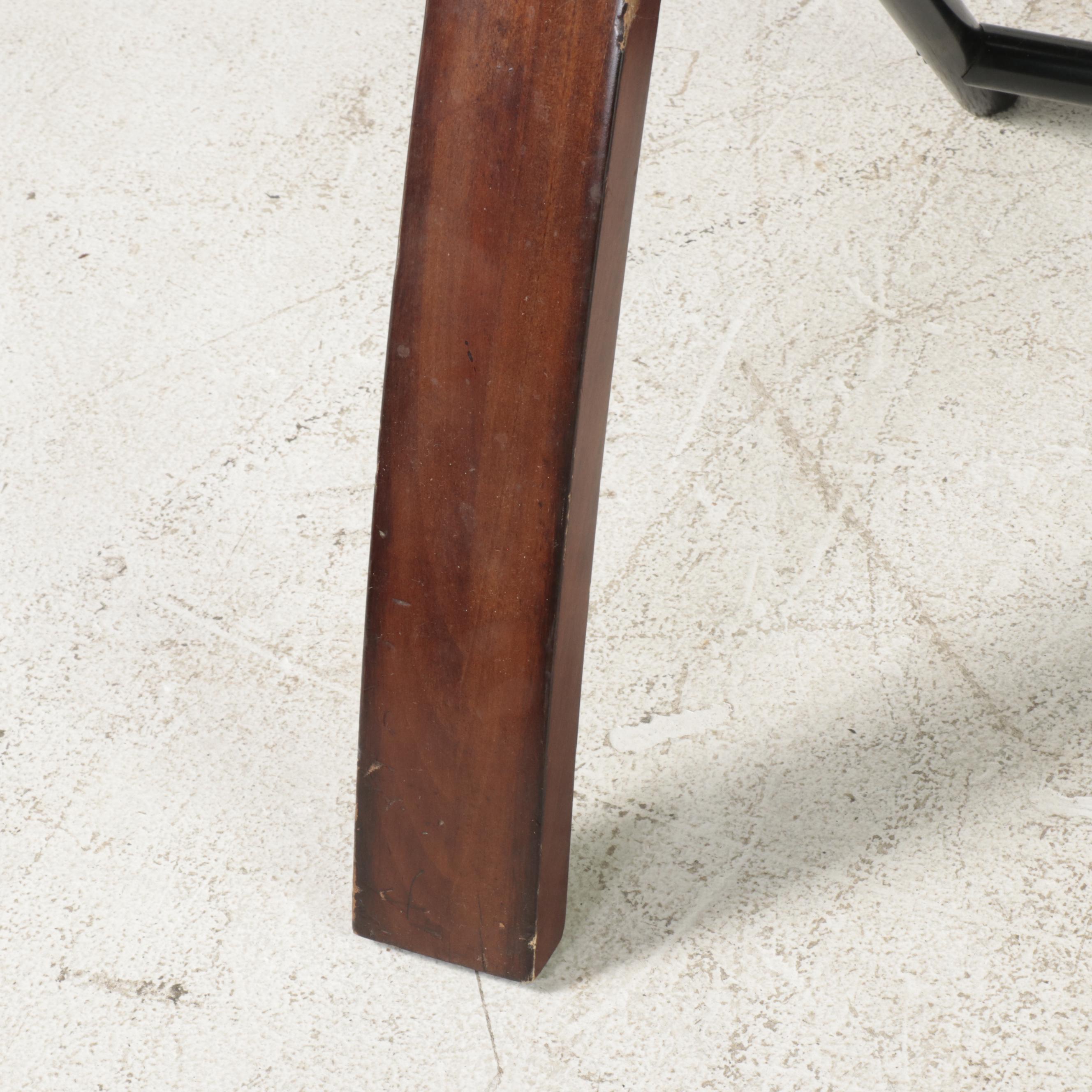 Whalen Furniture Mfg. Inc. Glass Top Computer Desk with Five-Tier Shelving Unit