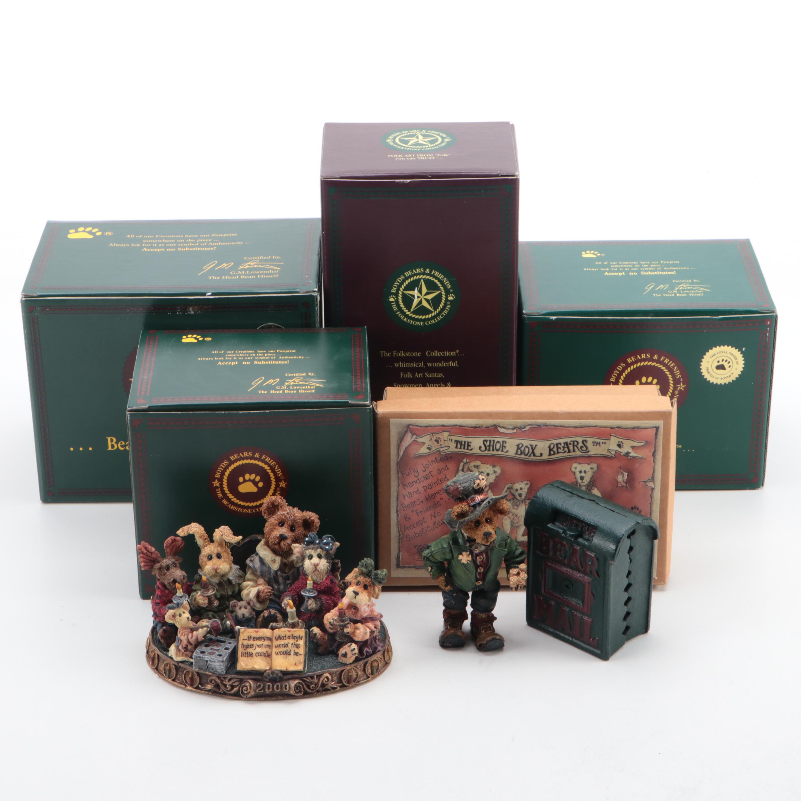 Boyds Bears "The Bearstone Collection" Figurines