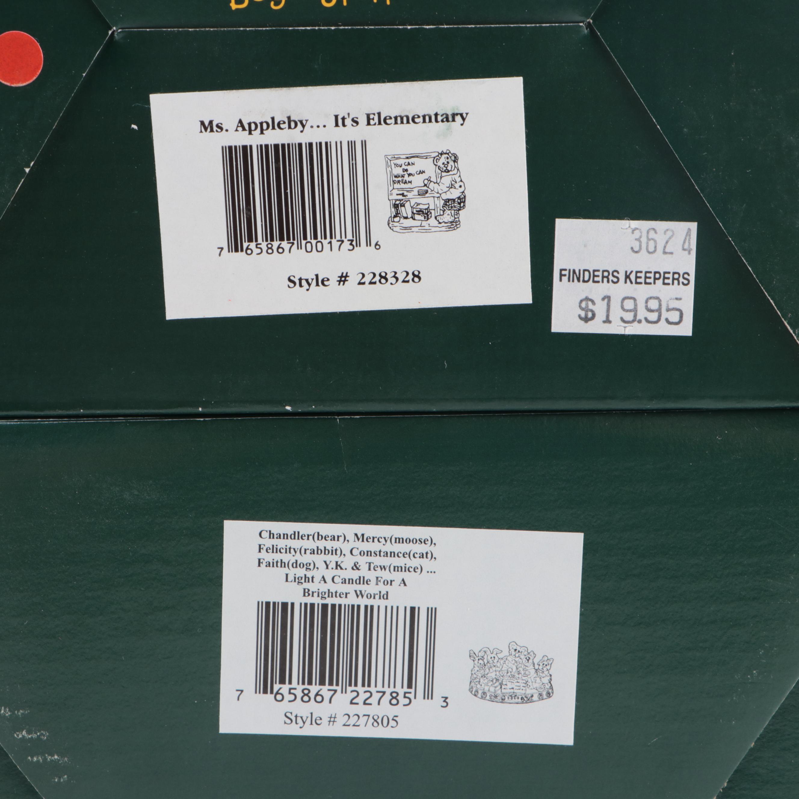 Boyds Bears "The Bearstone Collection" Figurines