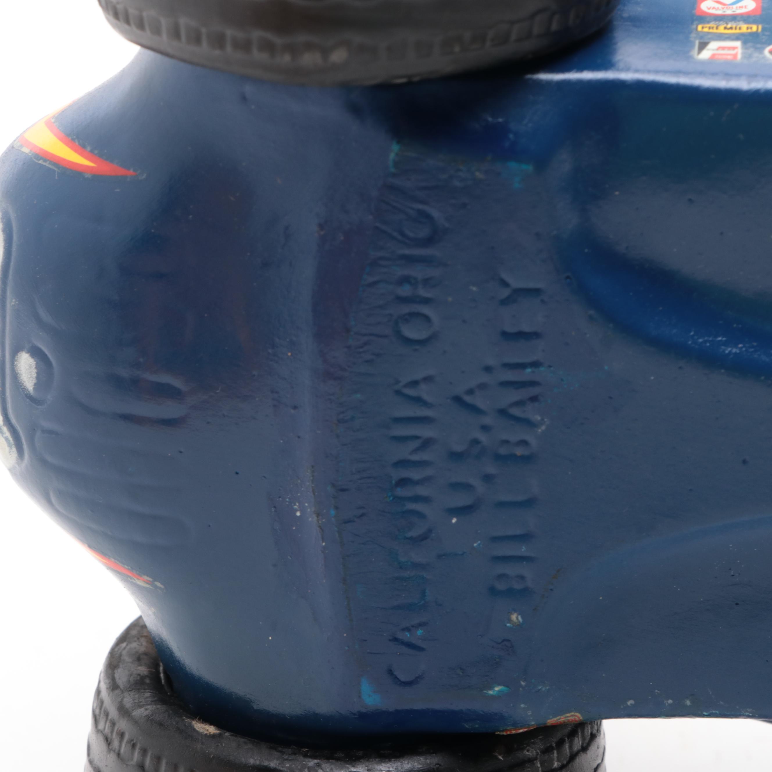 Lionstone Whiskey Race Car Decanters with Tandy Porsche 917, Other Toy Cars