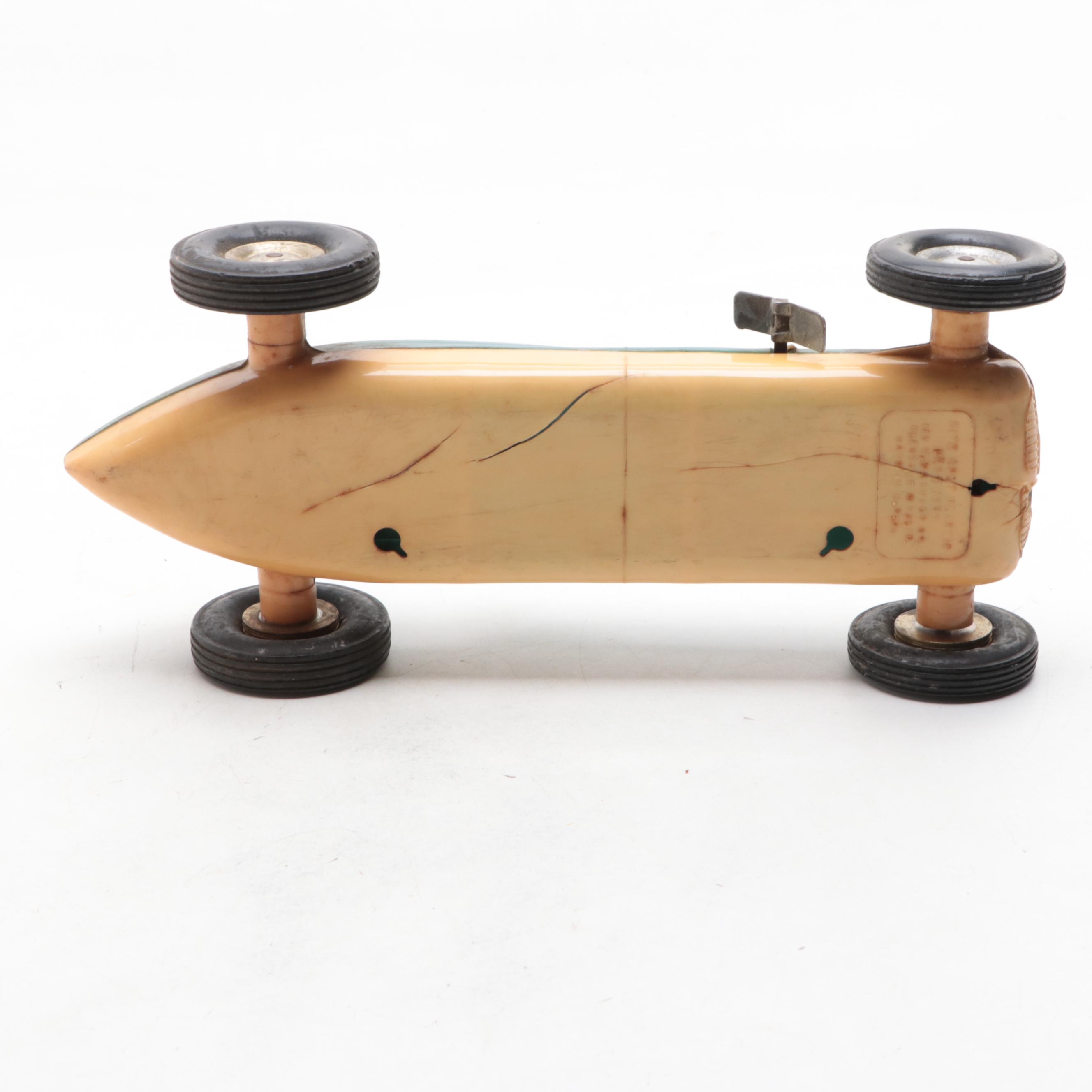 Lionstone Whiskey Race Car Decanters with Tandy Porsche 917, Other Toy Cars