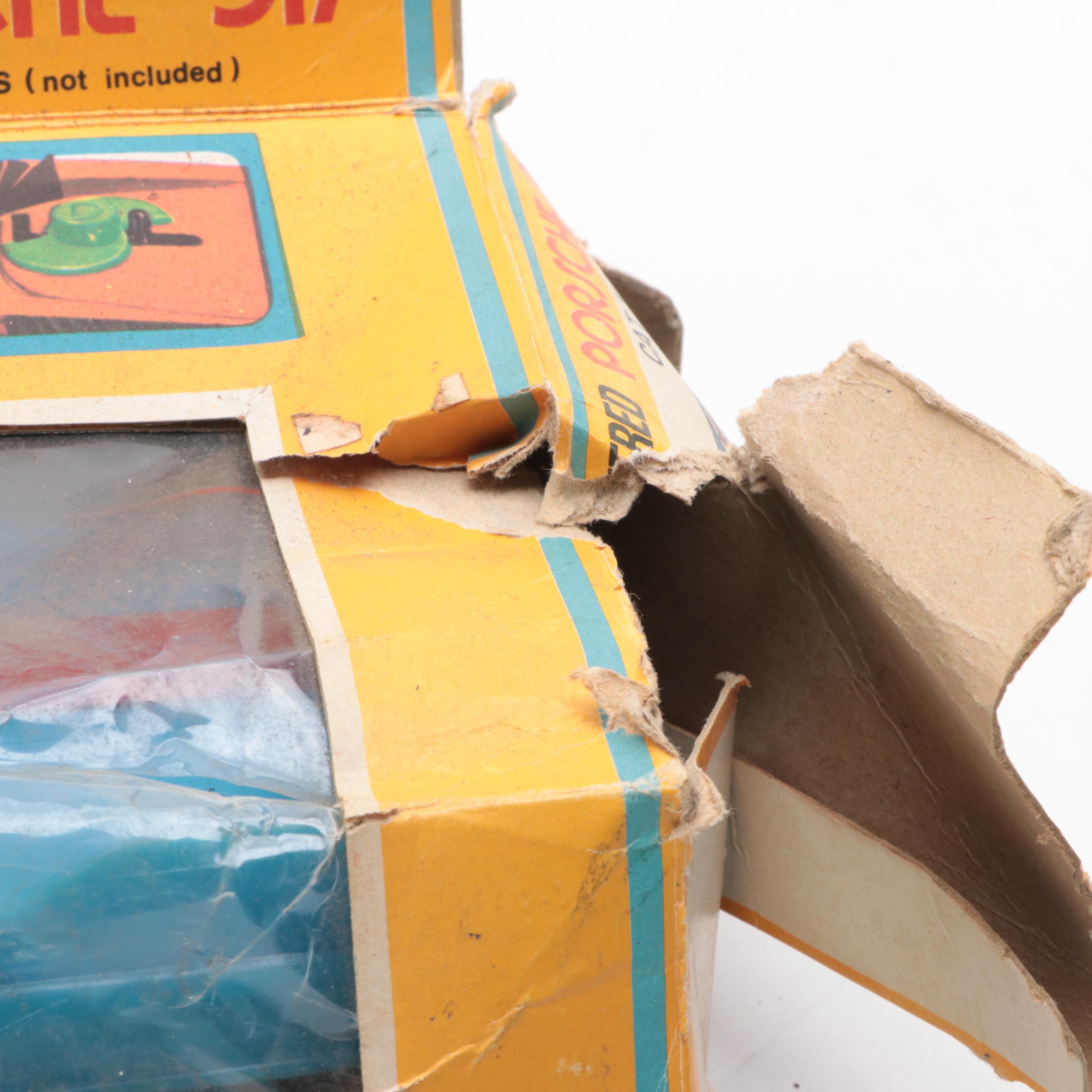 Lionstone Whiskey Race Car Decanters with Tandy Porsche 917, Other Toy Cars