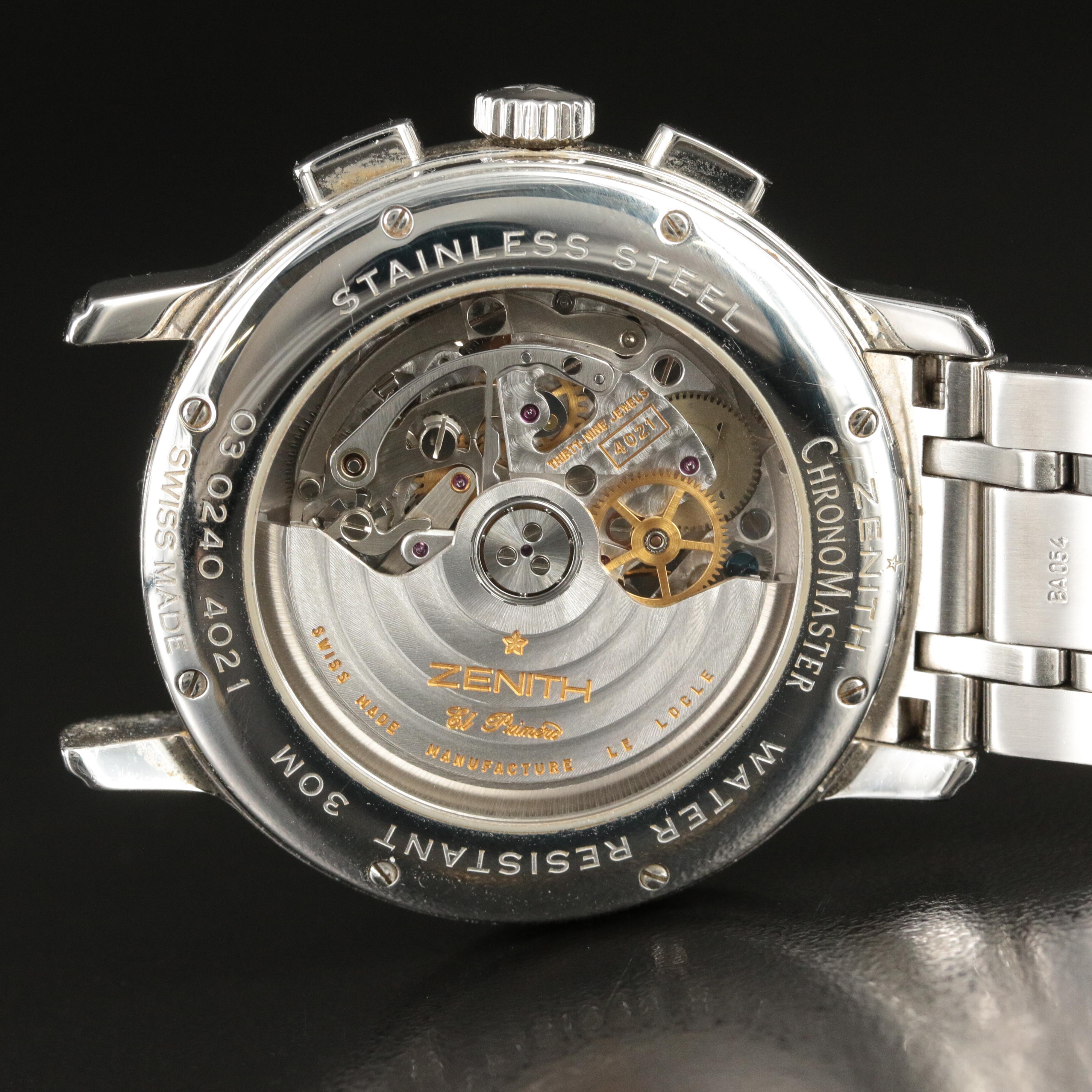 Zenith El Primero Open Reserve de Marche Automatic Watch