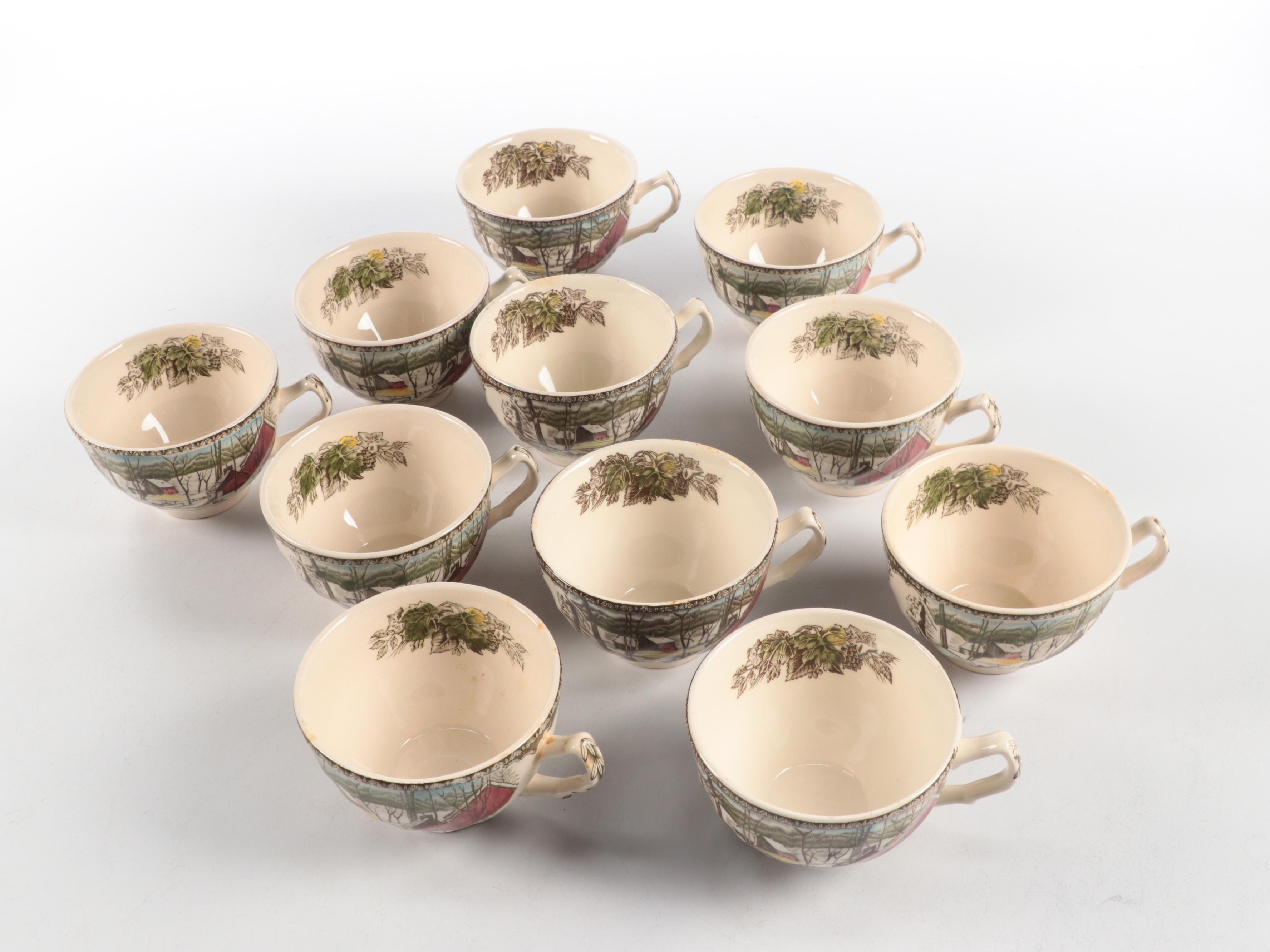 Johnson Bros "Friendly Village" Ironstone Dinnerware, 1953–2003