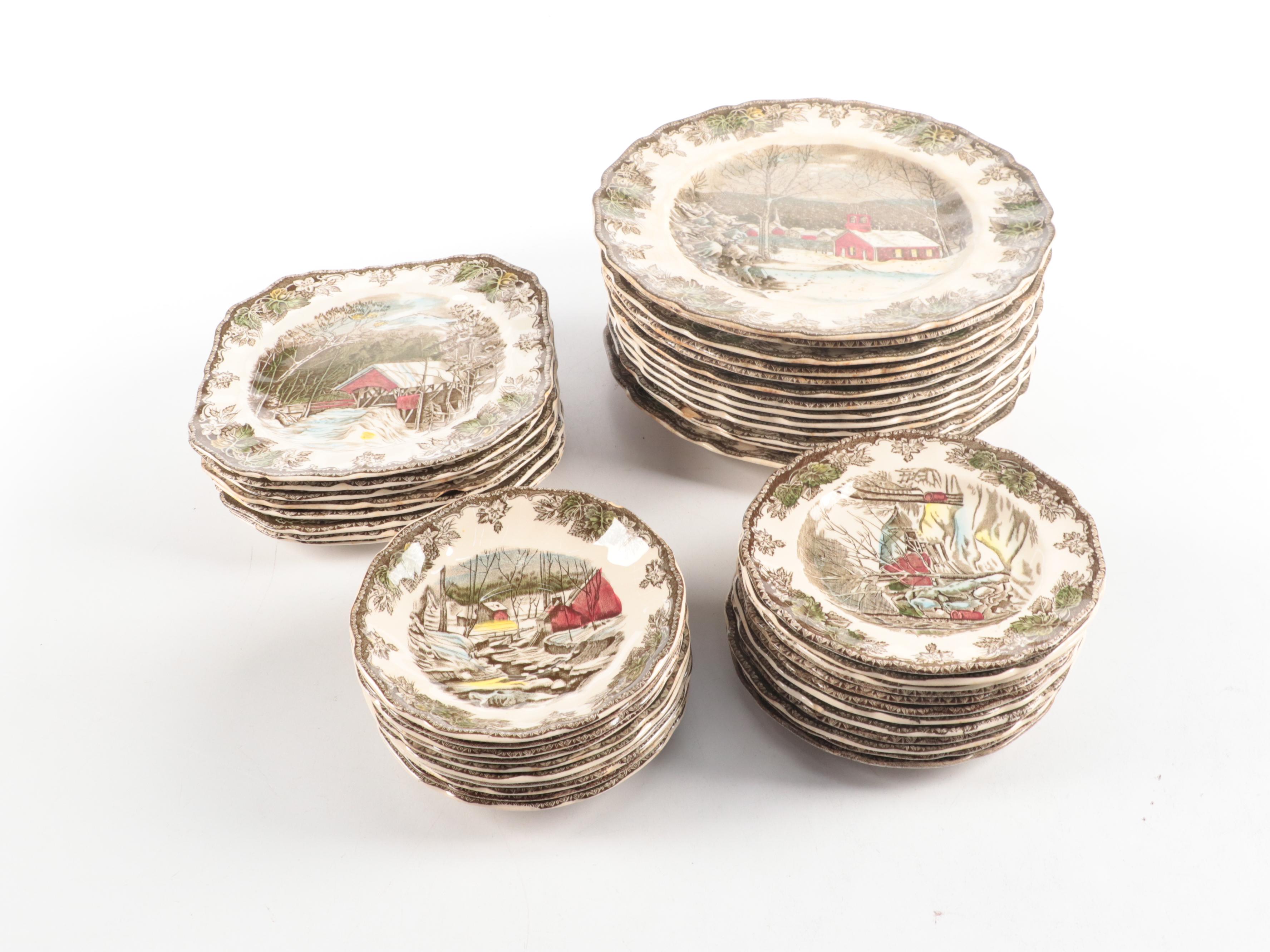 Johnson Bros "Friendly Village" Ironstone Dinnerware, 1953–2003