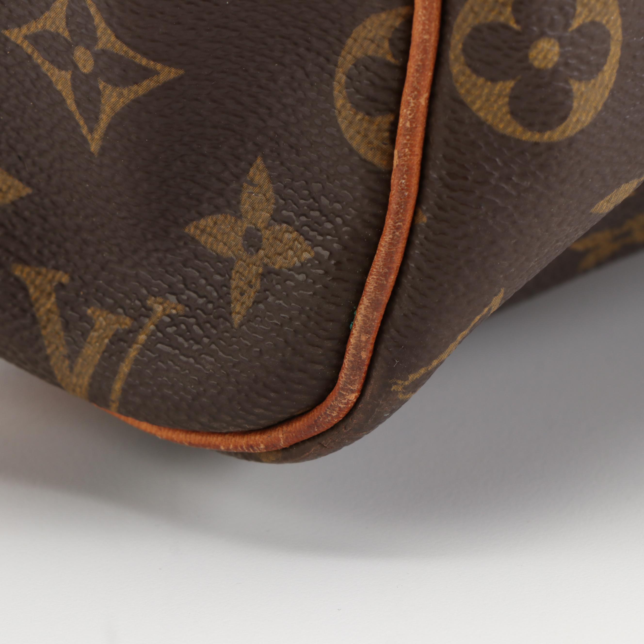 Louis Vuitton Sac Flanerie 50 Travel Bag in Monogram Coated Canvas