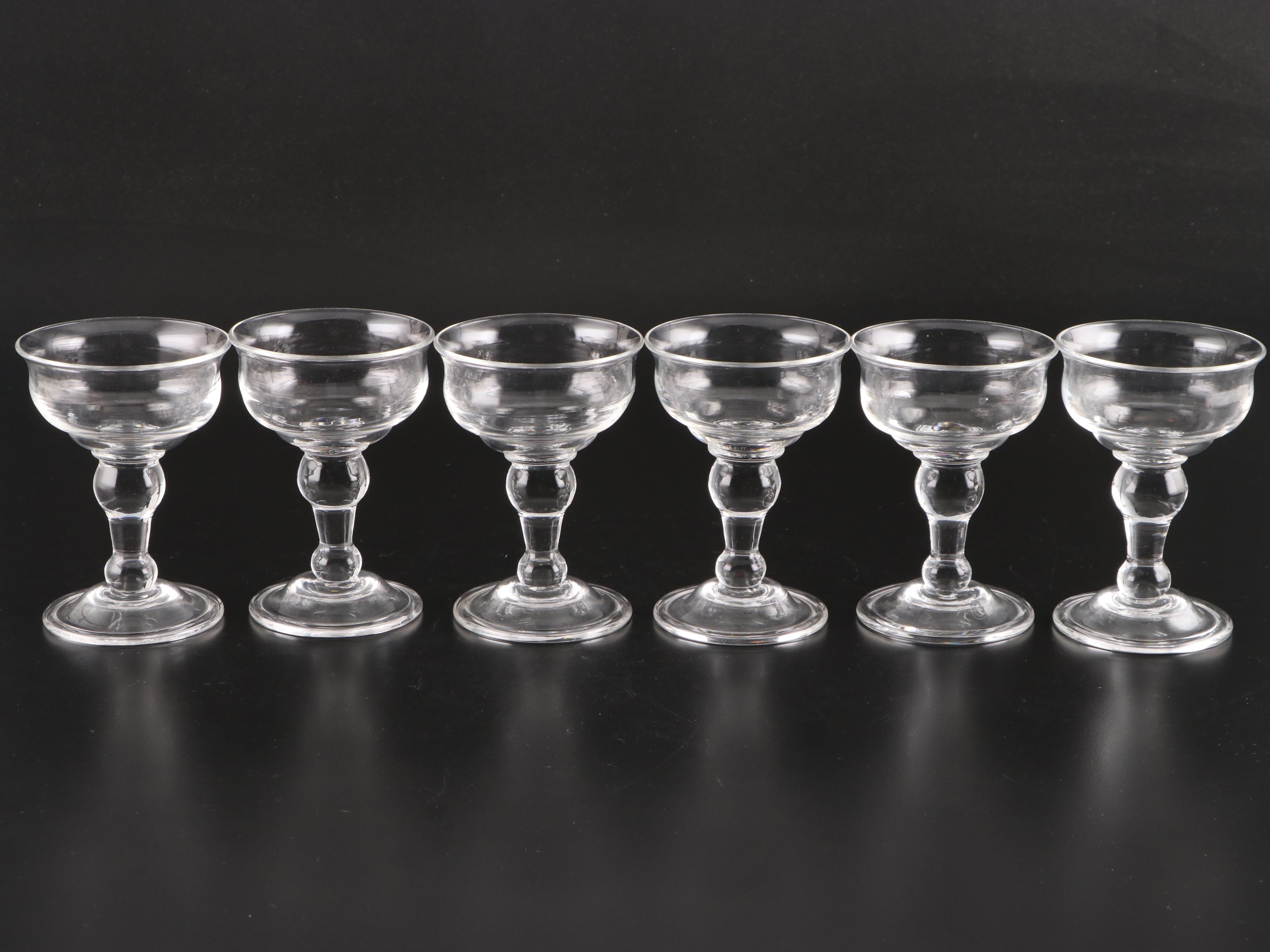 Royal Leerdam "Baluster" Glass Water Goblets, Champagne Glasses and More