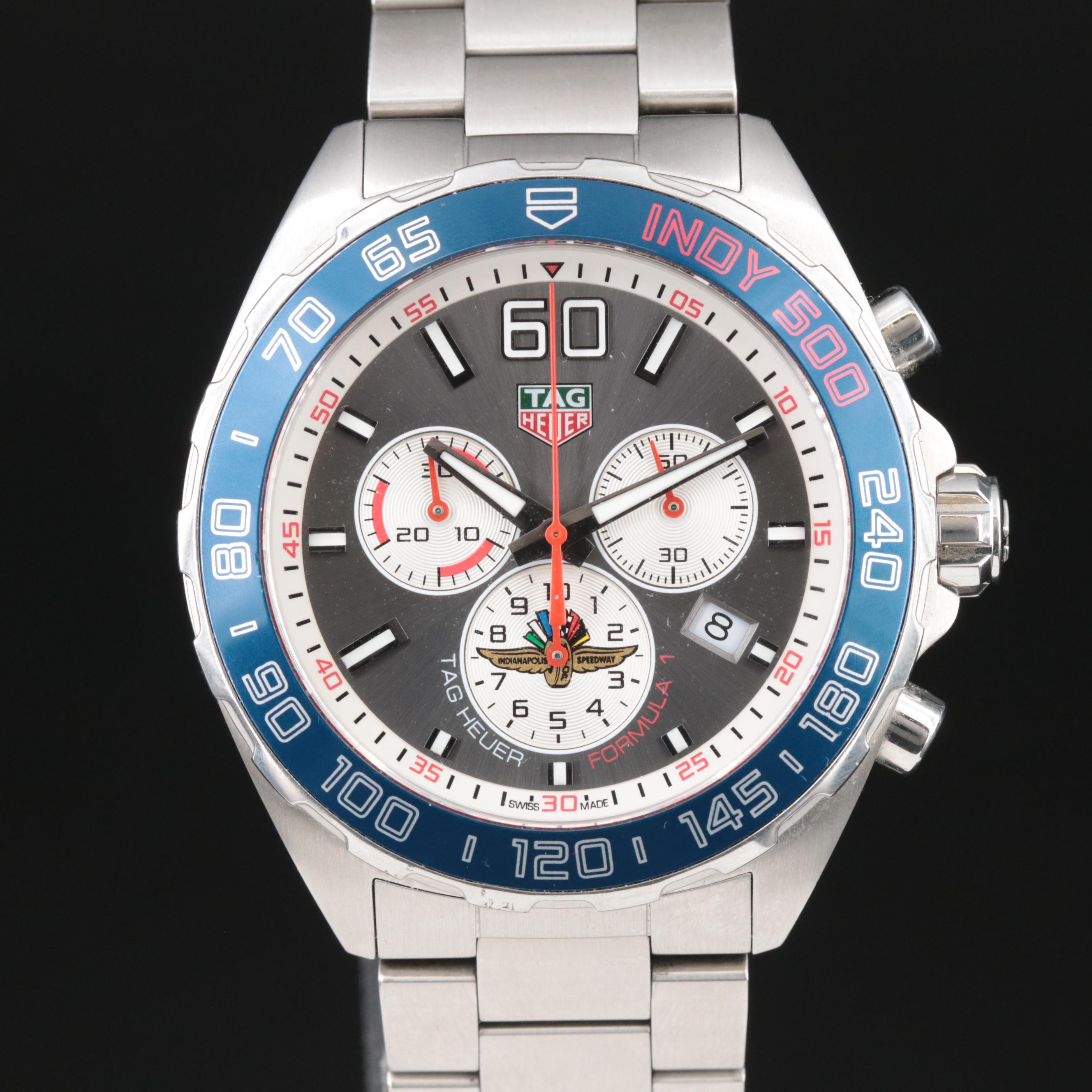 TAG Heuer Formula 1 Indy 500 Chronograph 43MM Steel Watch