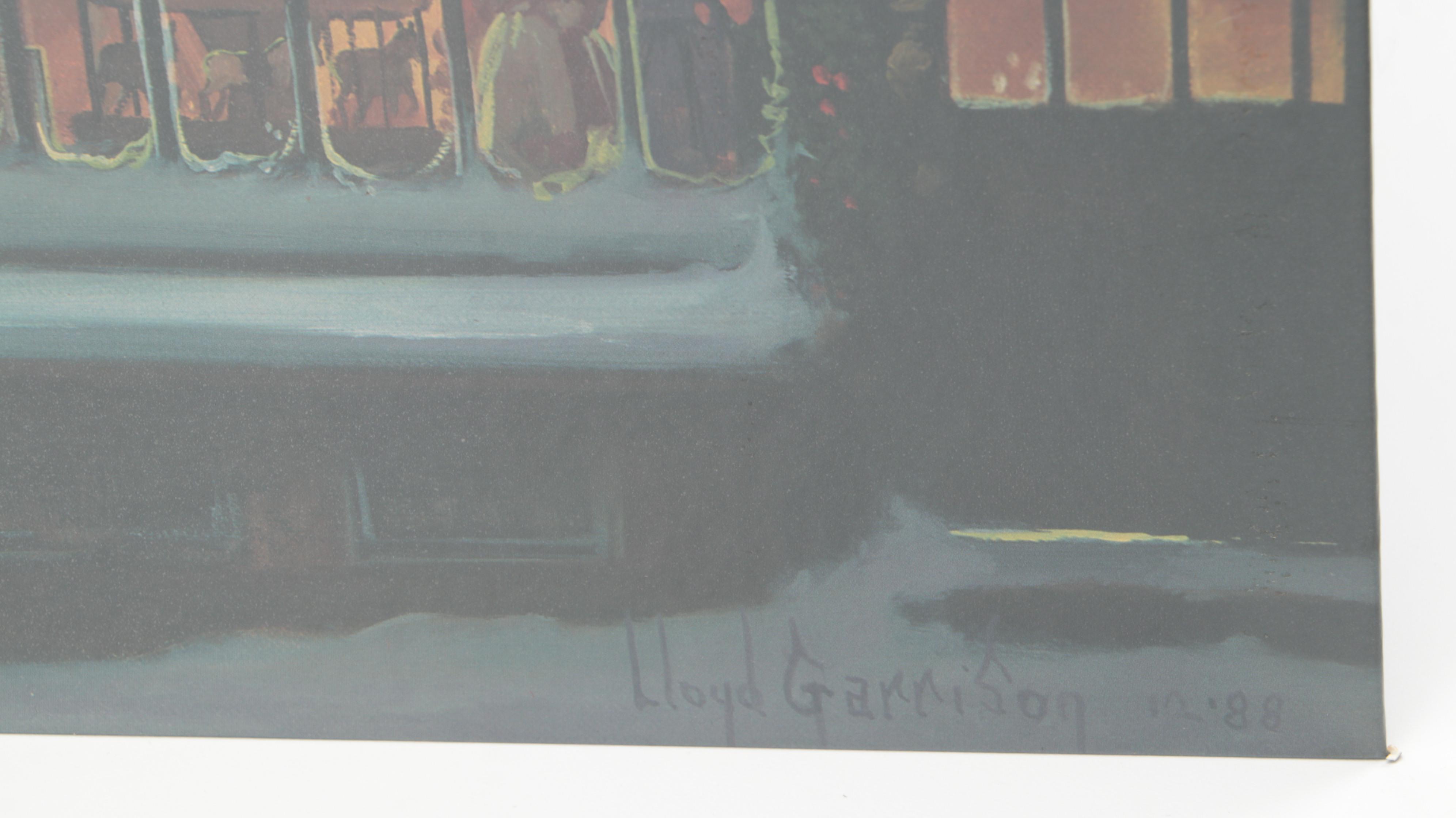 Byers' Choice Carolers with Backdrop