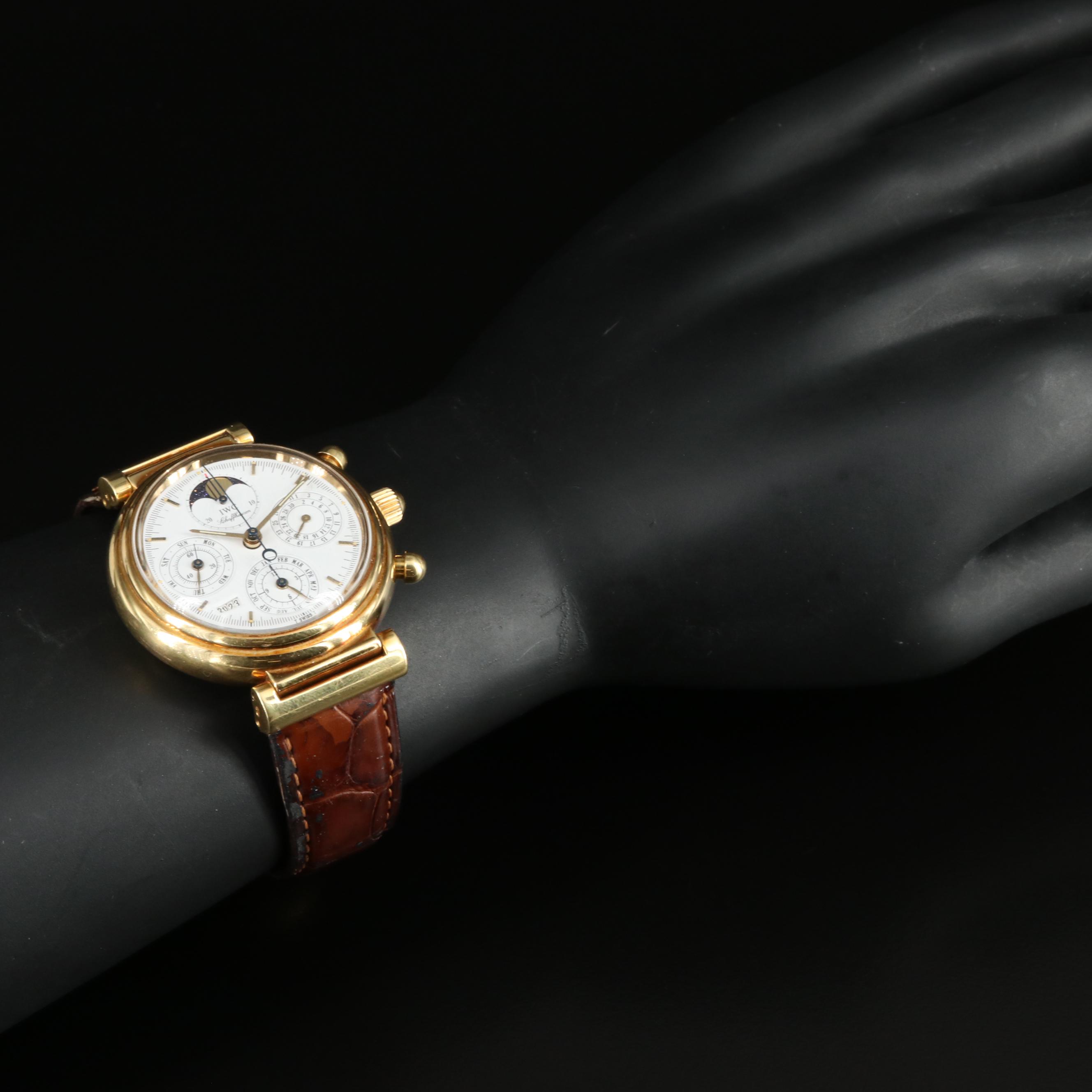 18K IWC Da Vinci Perpetual Calendar, Chronograph Watch