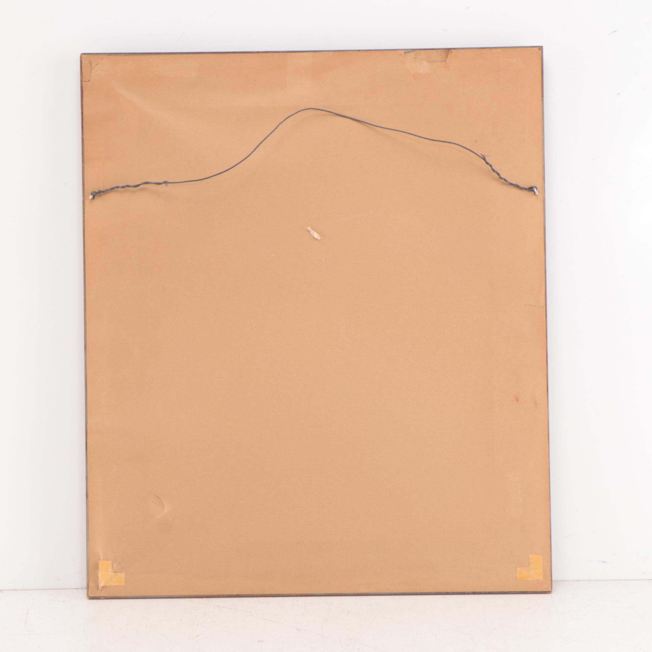 Still Life Oil Painting of Wine and Grapes