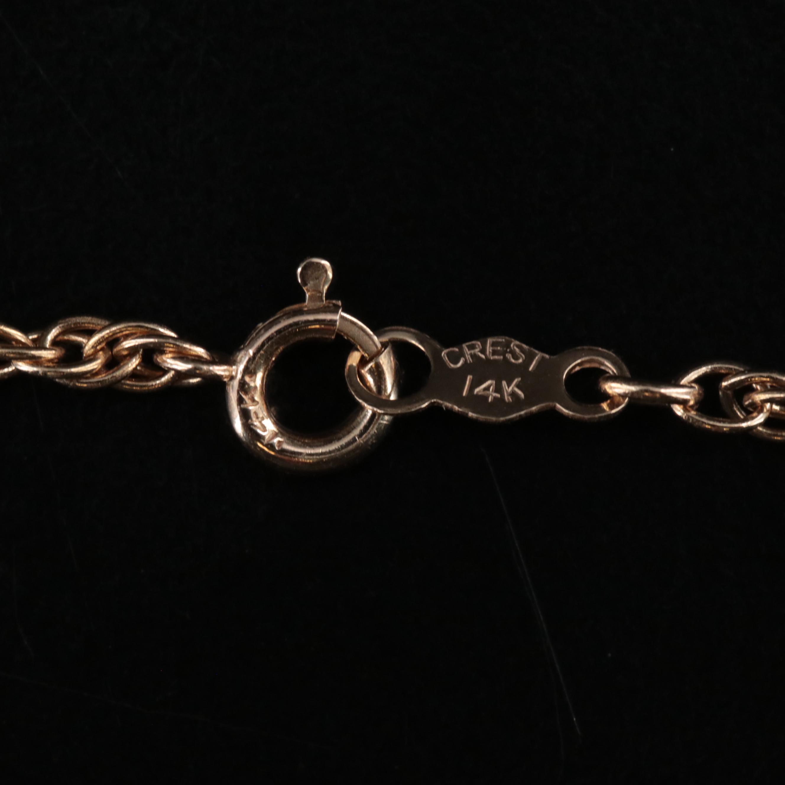 14K Singapore Chain Necklace