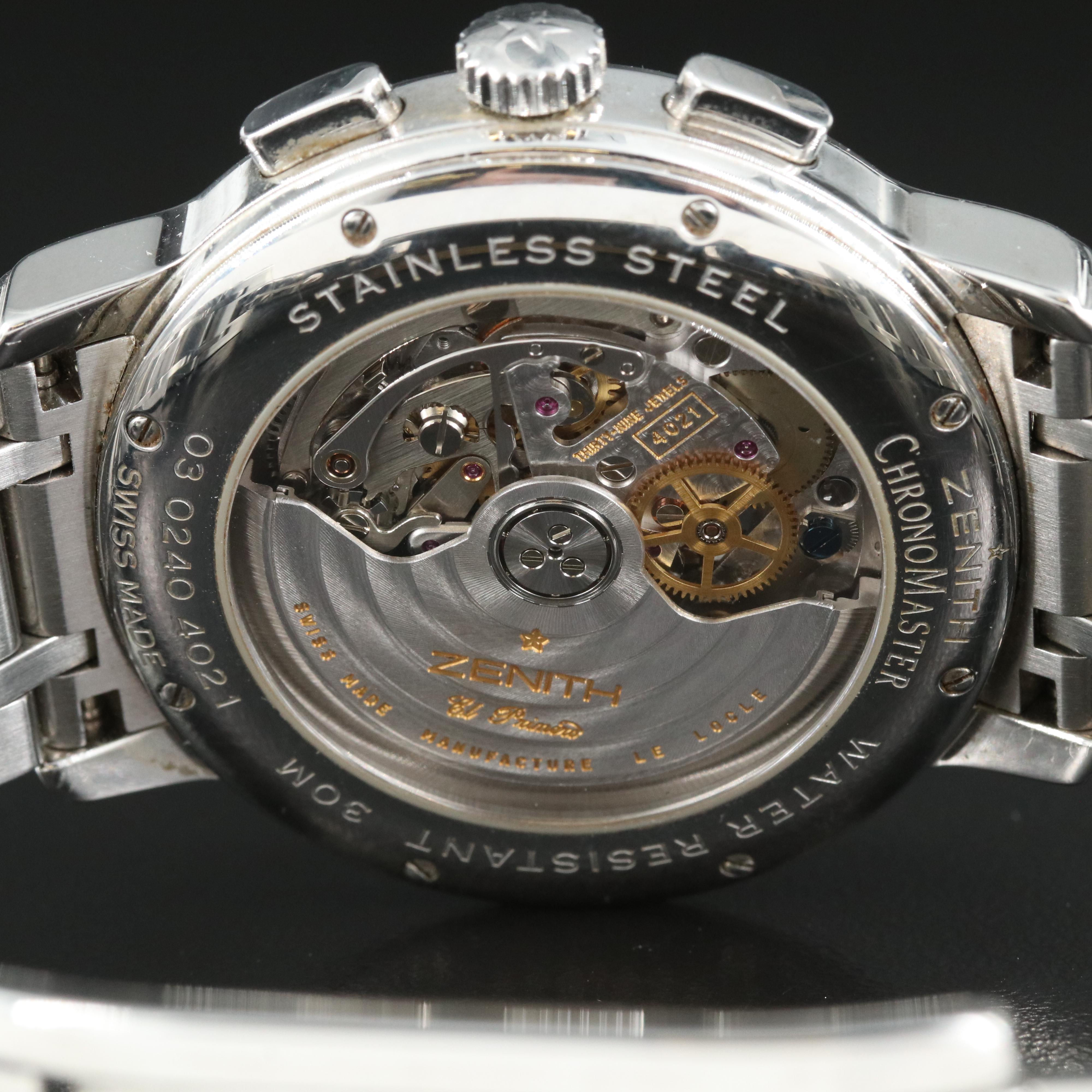 Zenith El Primero Open Reserve de Marche Automatic Watch