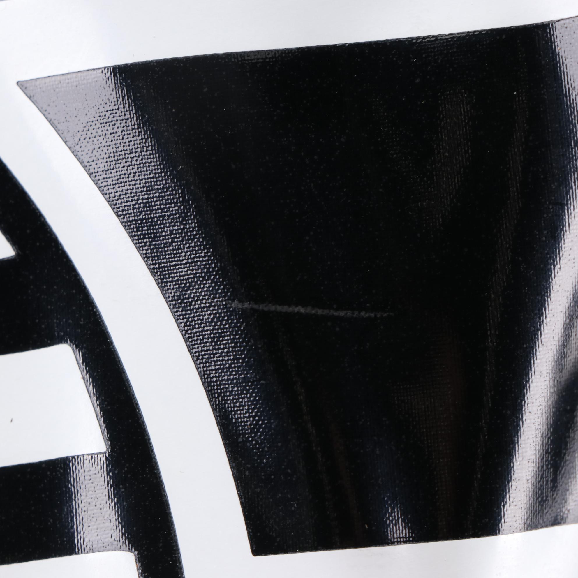 Chanel La Pausa Bay Large Camera Bag in Black/White Vinyl