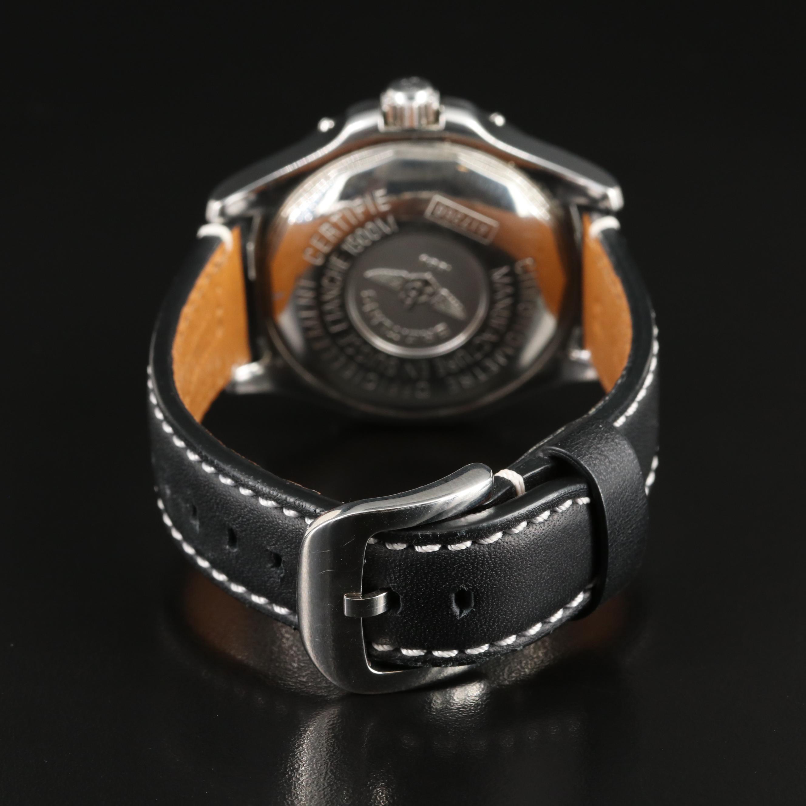 Breitling SuperOcean 1500M Blue 42MM Steel Automatic Watch